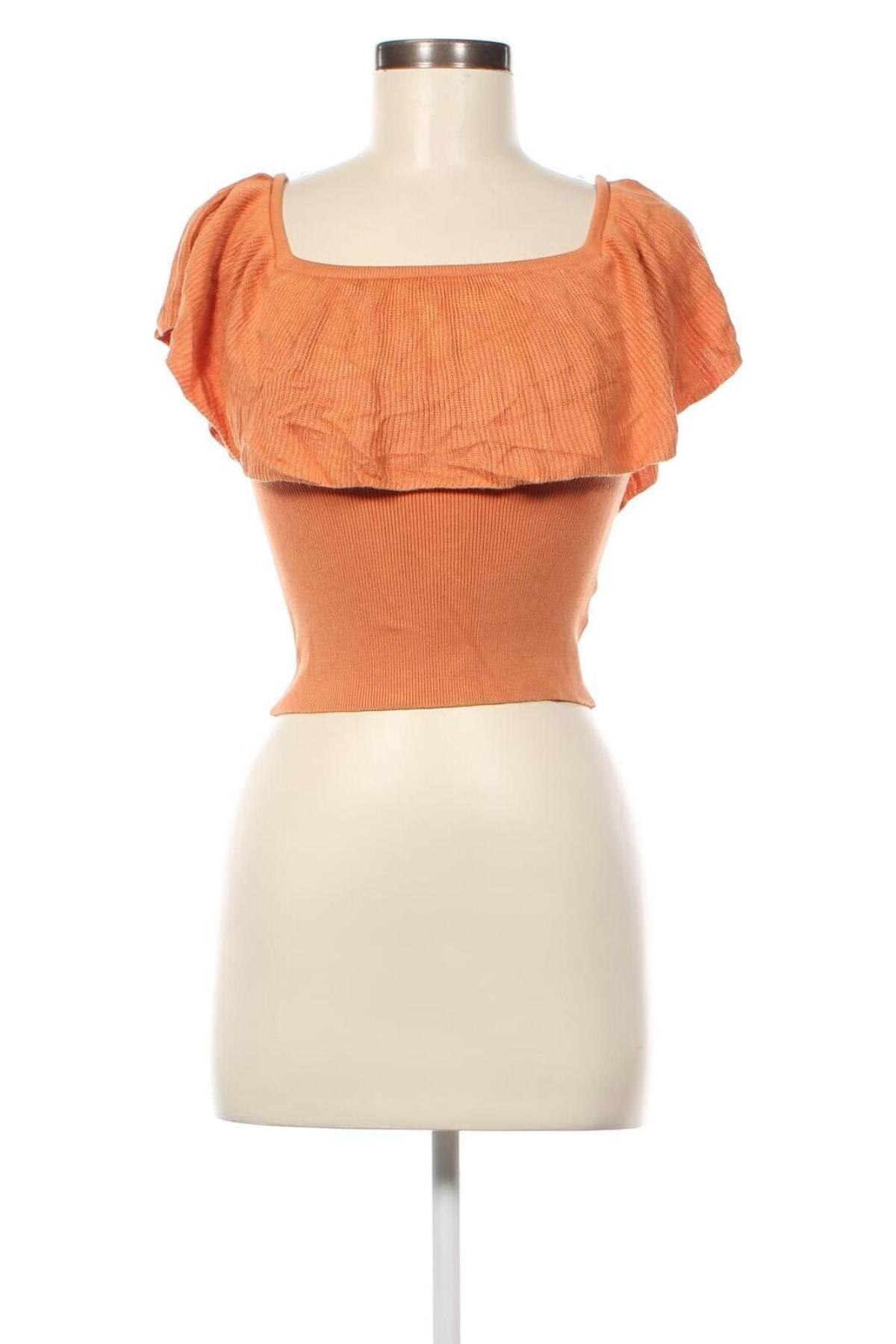 Дамски пуловер Forever 21, Размер S, Цвят Оранжев, Цена 6,75 лв.