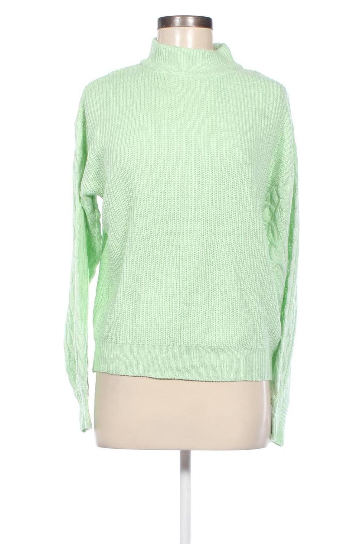 Дамски пуловер GU, Размер L, Цвят Зелен, Цена 14,21 лв.