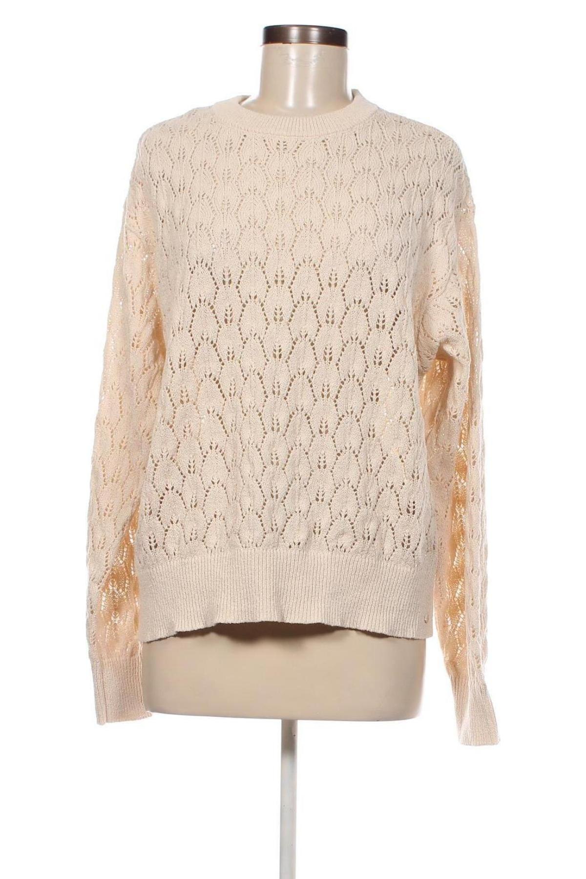 Дамски пуловер Gina Tricot, Размер XL, Цвят Екрю, Цена 15,93 лв.