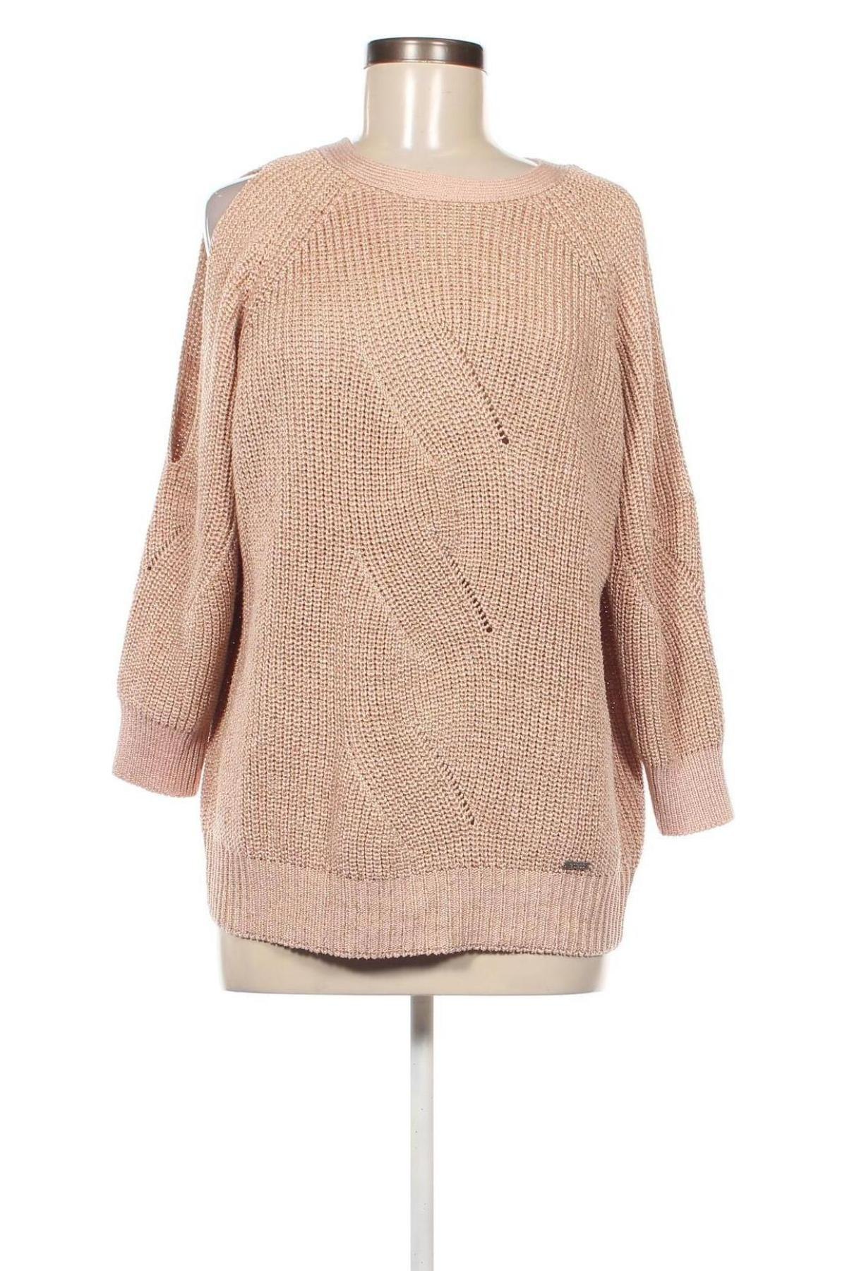 Γυναικείο πουλόβερ Guess, Μέγεθος L, Χρώμα Ρόζ , Τιμή 29,44 €