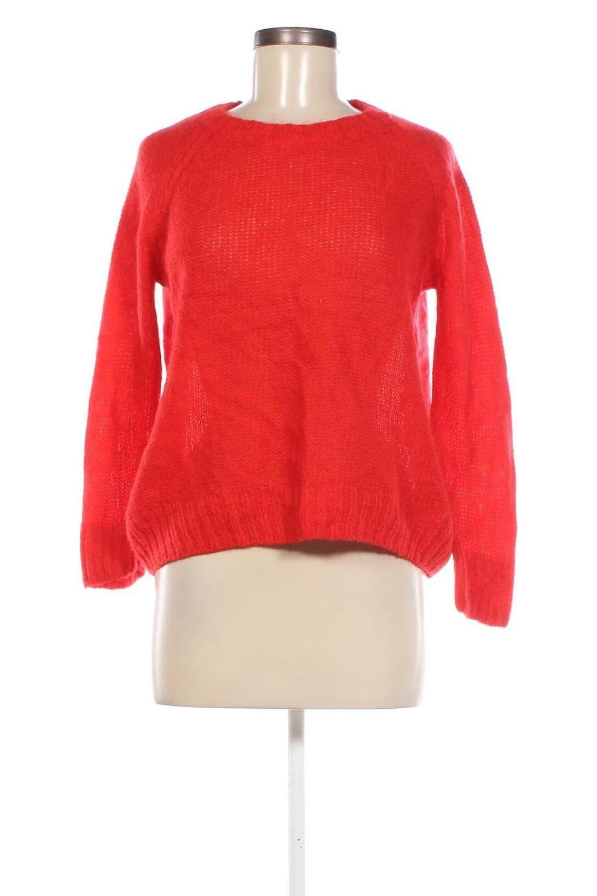 Pulover de femei H&M, Mărime M, Culoare Roșu, Preț 46,74 Lei