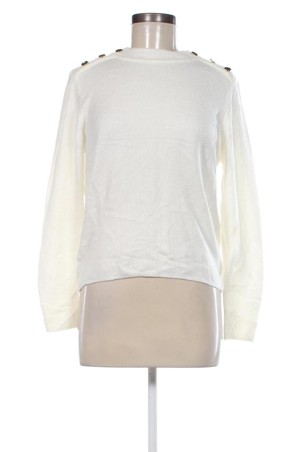 Damenpullover H&M, Größe M, Farbe Weiß, Preis 9,89 €