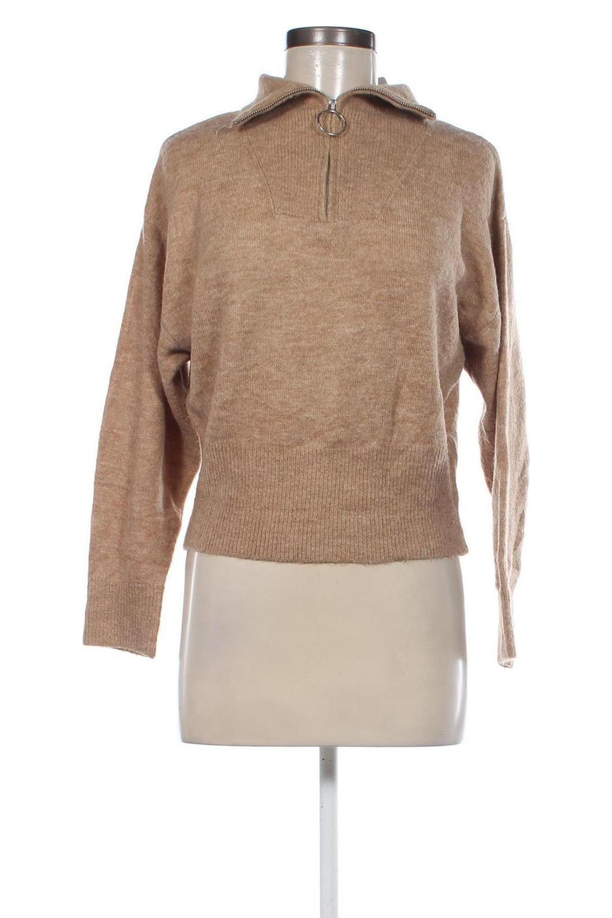 Damenpullover H&M, Größe XS, Farbe Beige, Preis 9,89 €