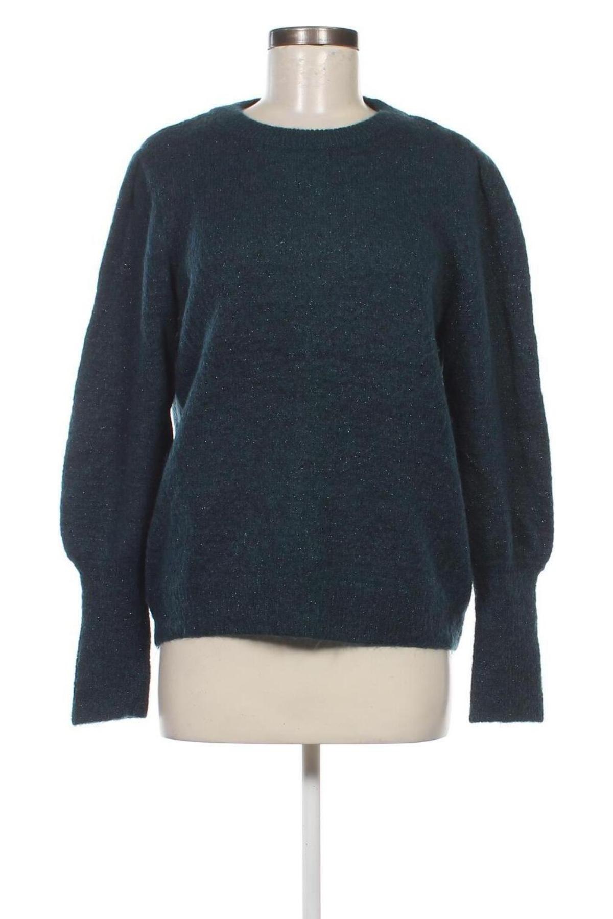 Дамски пуловер H&M, Размер M, Цвят Син, Цена 13,34 лв.