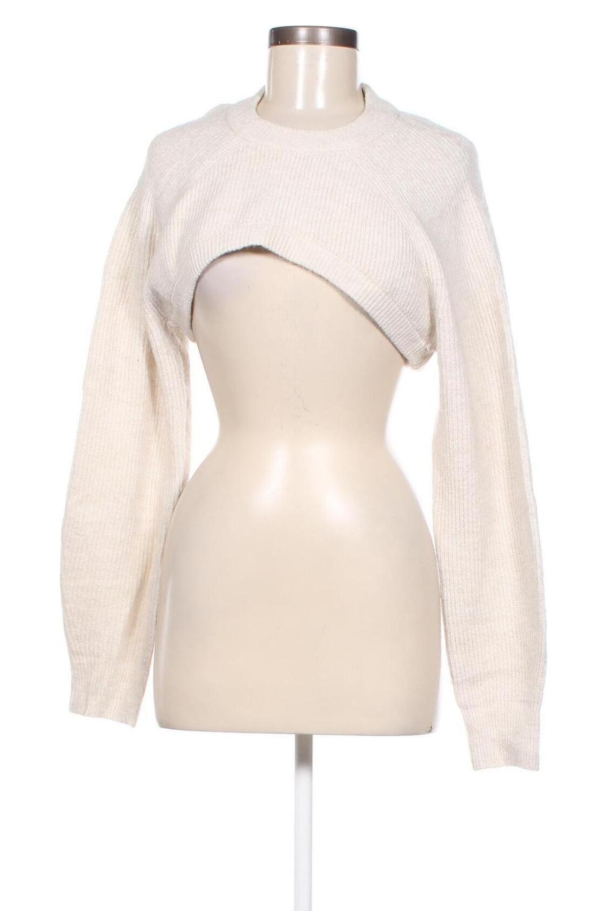 Pulover de femei H&M, Mărime S, Culoare Ecru, Preț 46,74 Lei