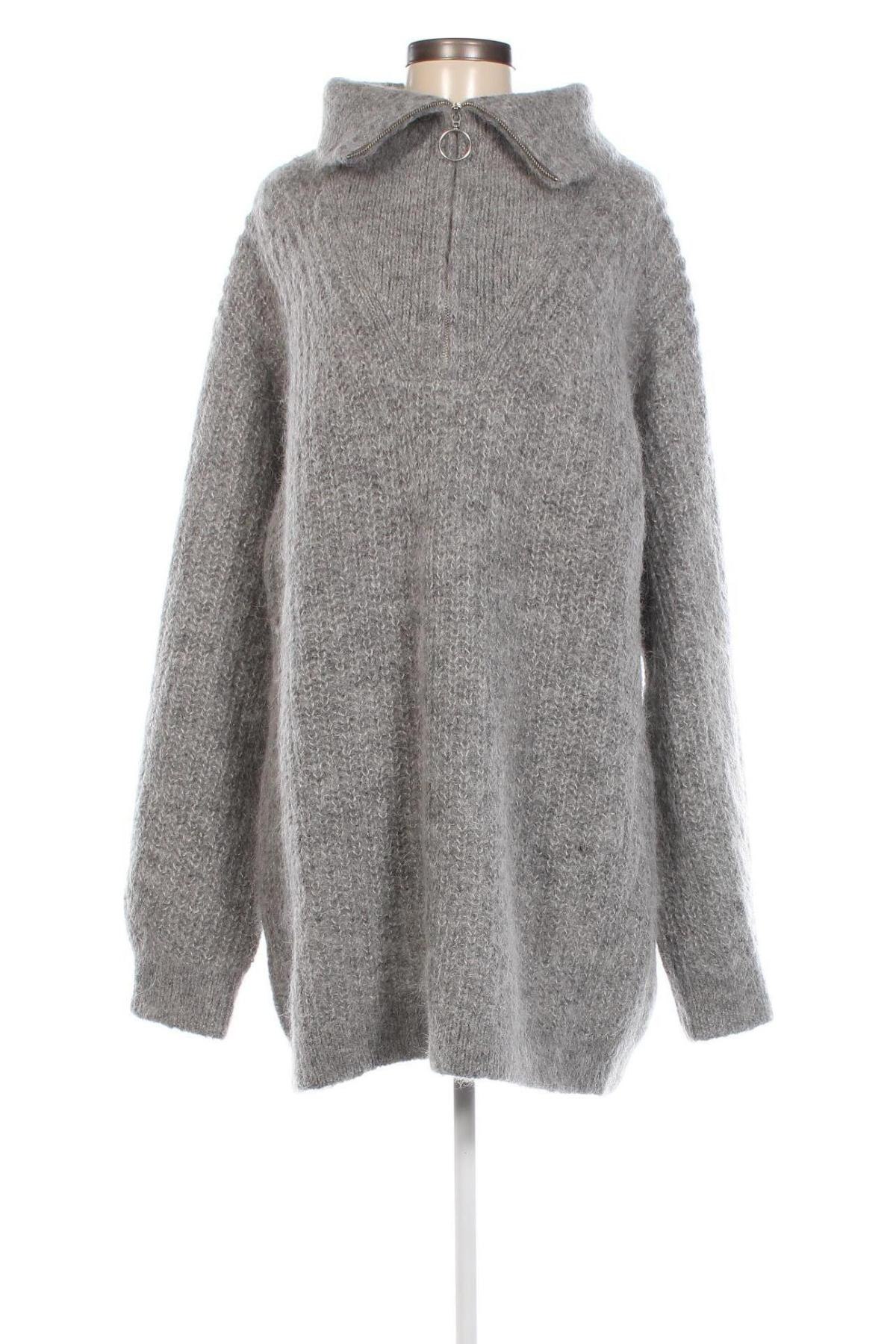 Damski sweter H&M, Rozmiar L, Kolor Szary, Cena 76,51 zł