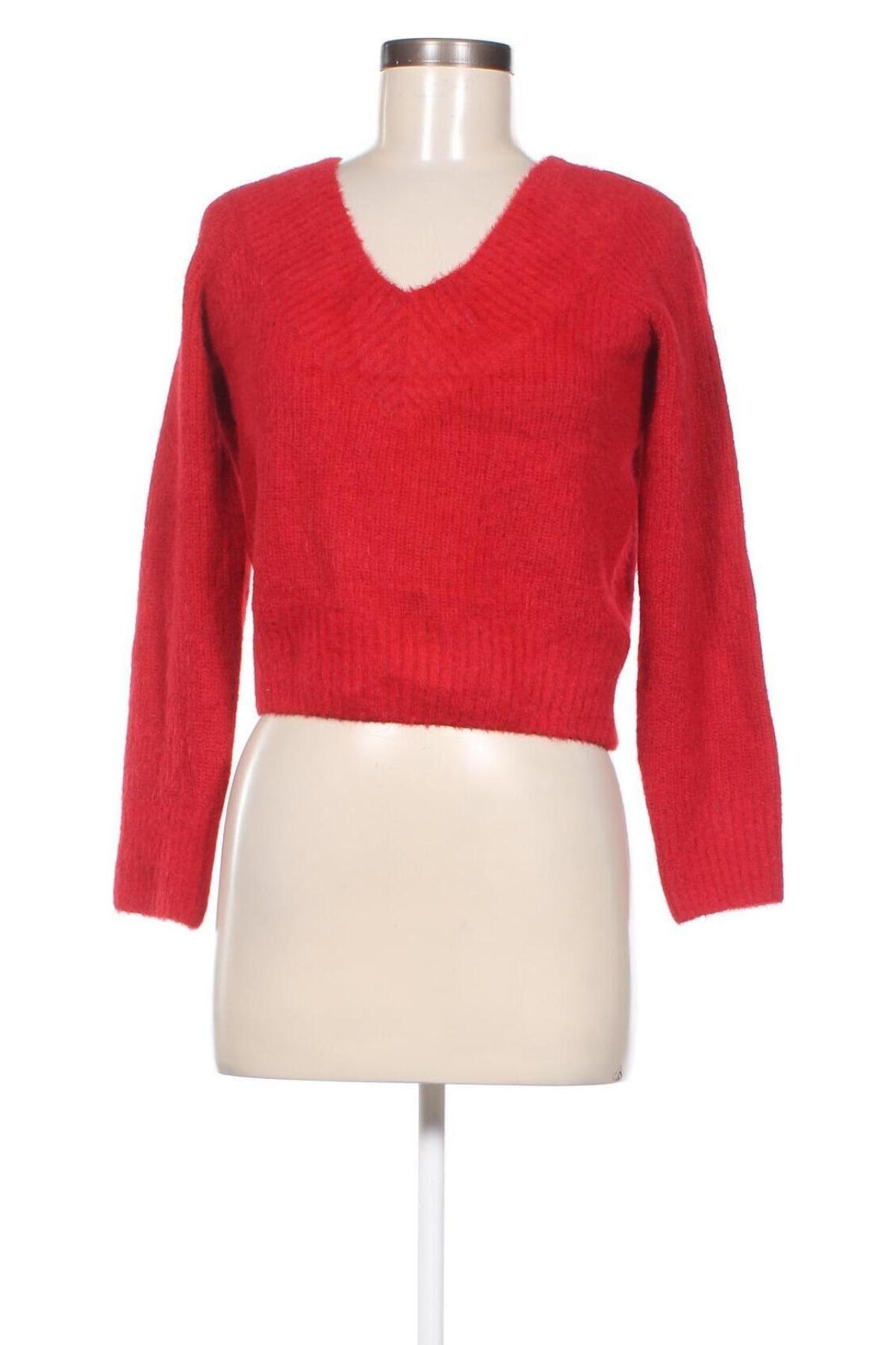 Pulover de femei H&M Divided, Mărime M, Culoare Roșu, Preț 46,74 Lei