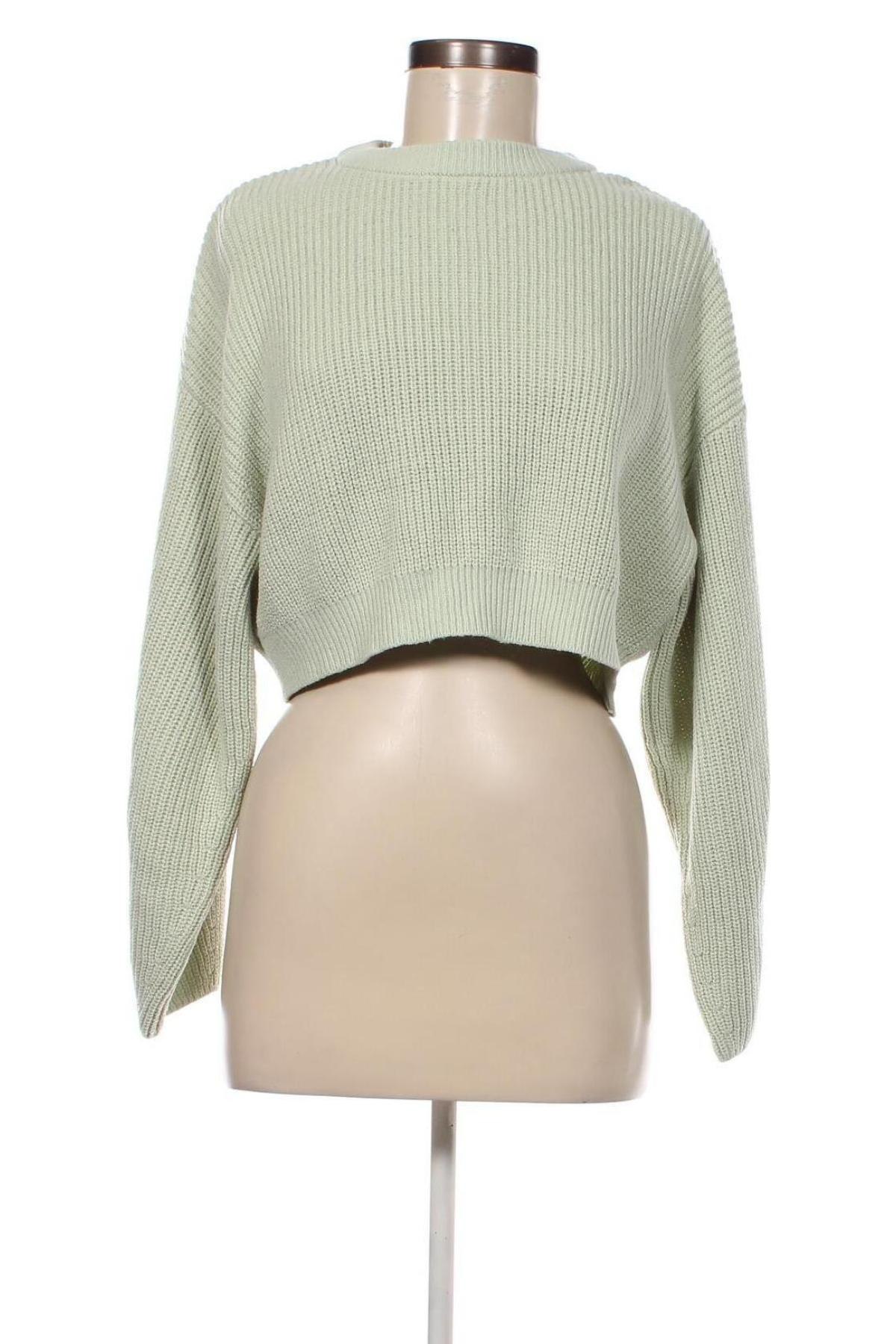 Pulover de femei H&M Divided, Mărime S, Culoare Verde, Preț 53,99 Lei