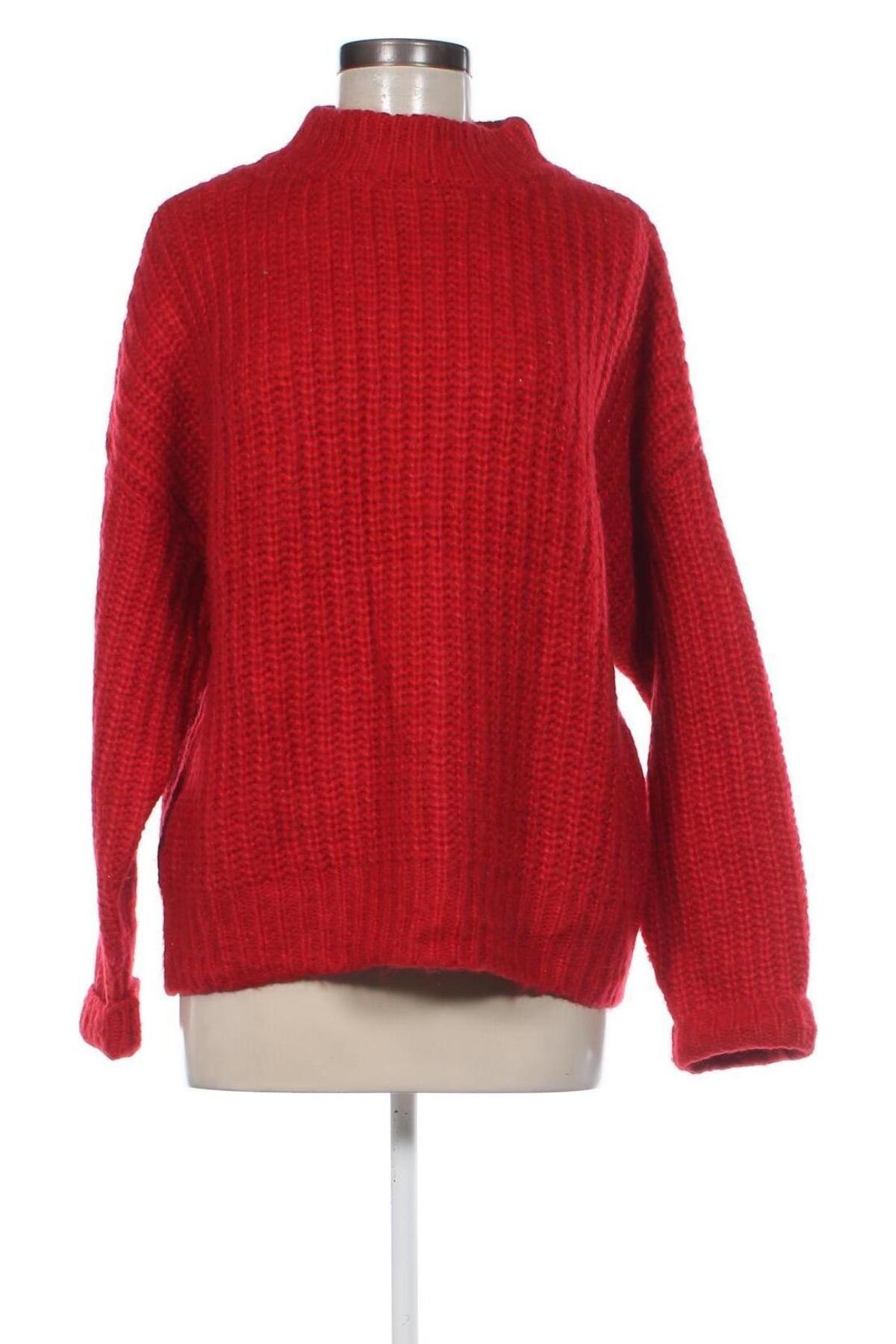Pulover de femei H&M L.O.G.G., Mărime L, Culoare Roșu, Preț 43,88 Lei