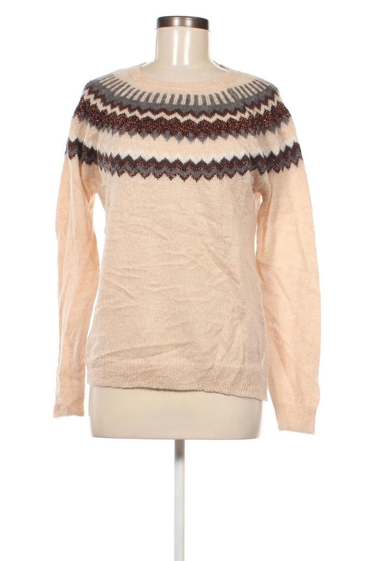 Damenpullover Hallhuber, Größe L, Farbe Beige, Preis 25,88 €