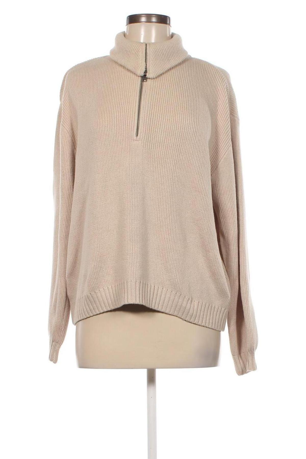 Damenpullover Hollister, Größe S, Farbe Beige, Preis € 13,65