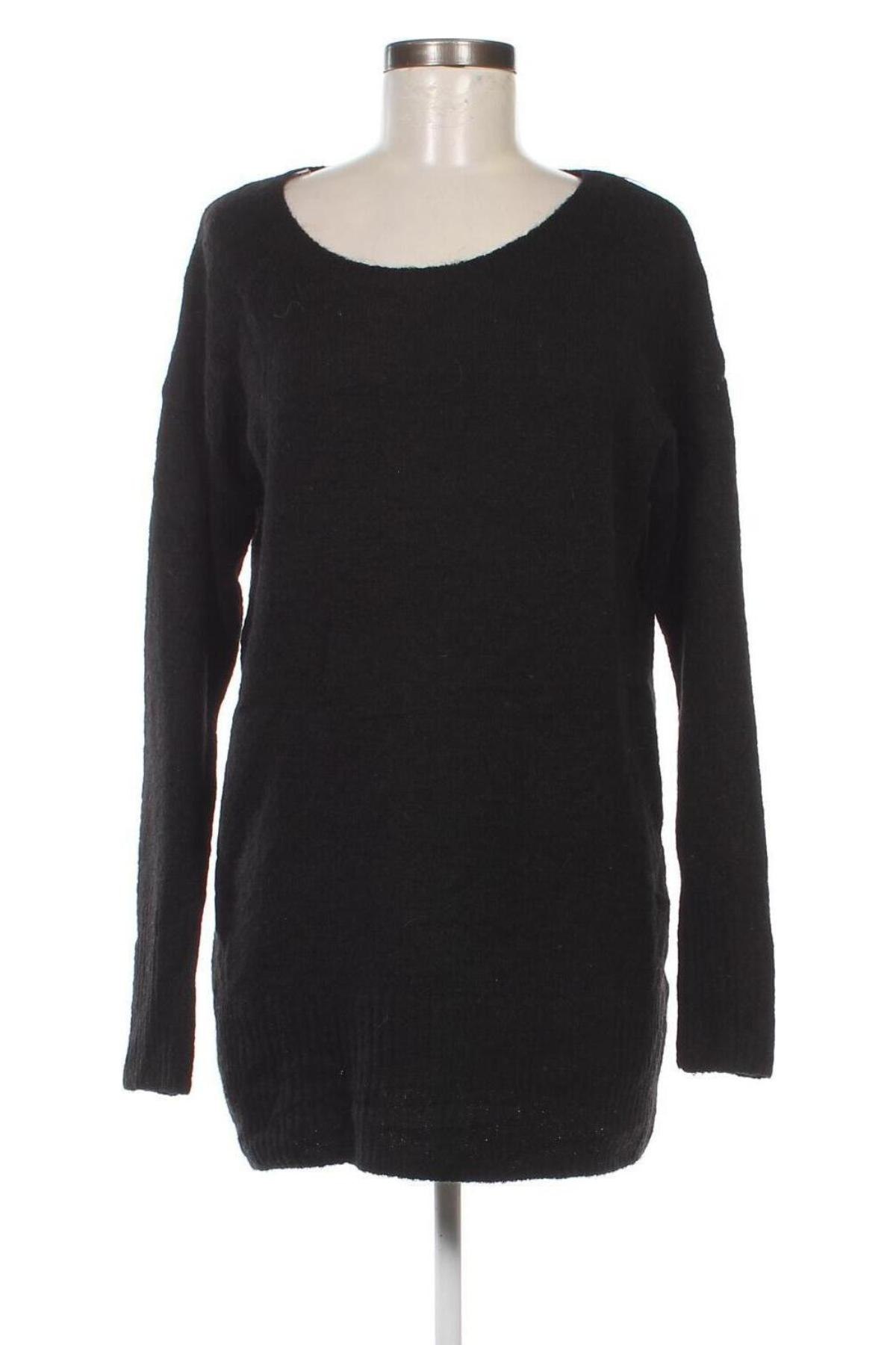 Γυναικείο πουλόβερ Ichi, Μέγεθος M, Χρώμα Μαύρο, Τιμή 12,43 €