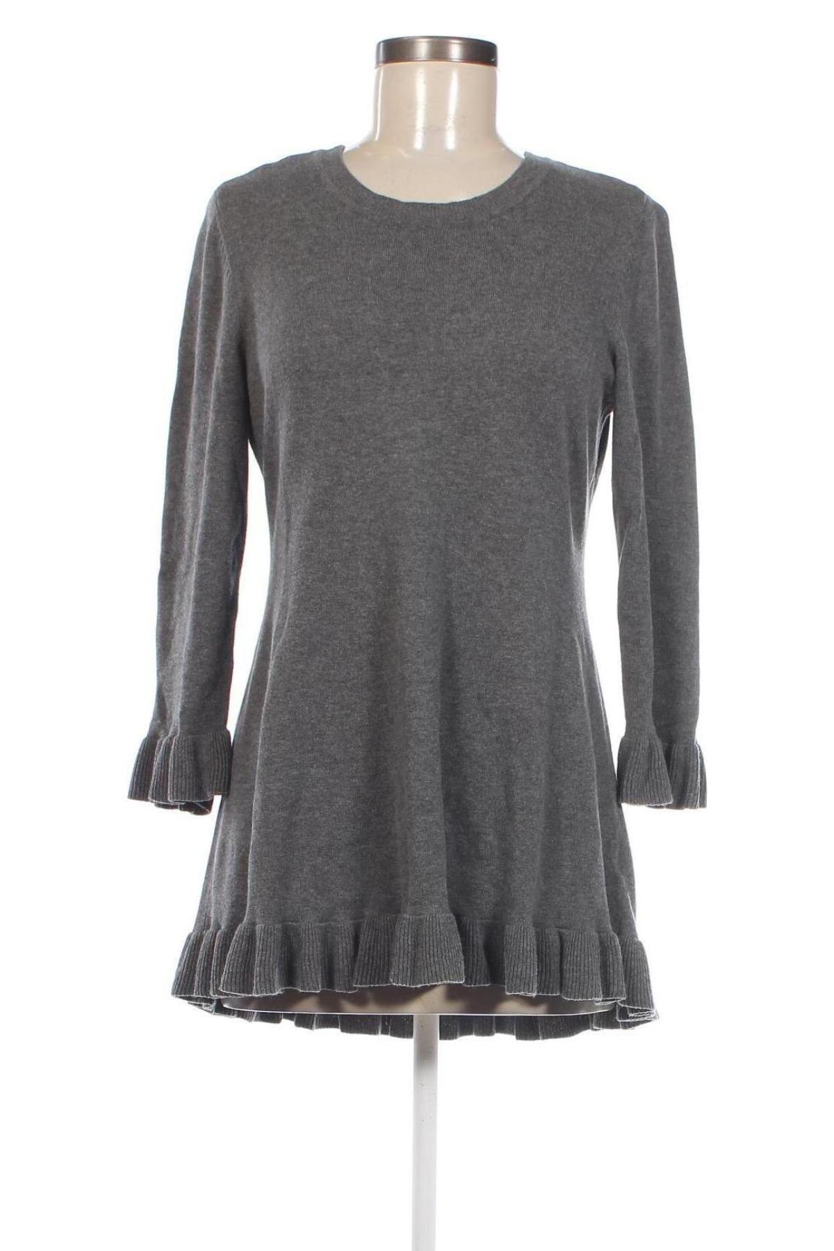 Дамски пуловер Isaac Mizrahi, Размер M, Цвят Сив, Цена 87,78 лв.
