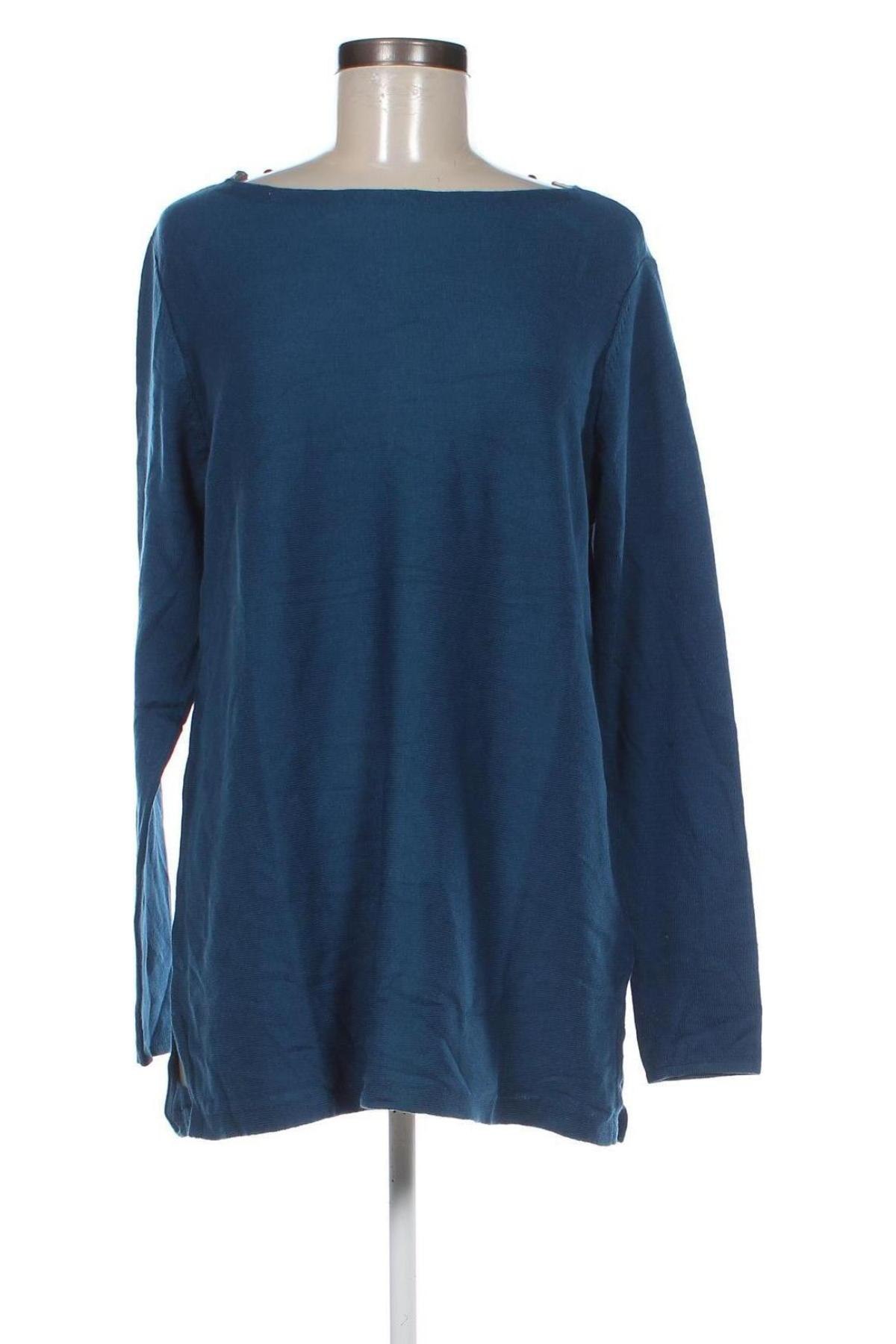 Γυναικείο πουλόβερ J.Jill, Μέγεθος S, Χρώμα Μπλέ, Τιμή 28,19 €
