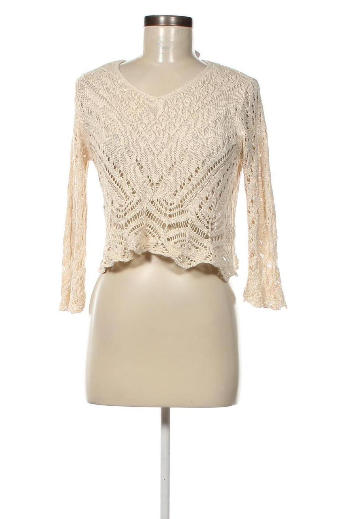 Damenpullover Jacqueline De Yong, Größe S, Farbe Beige, Preis € 7,49