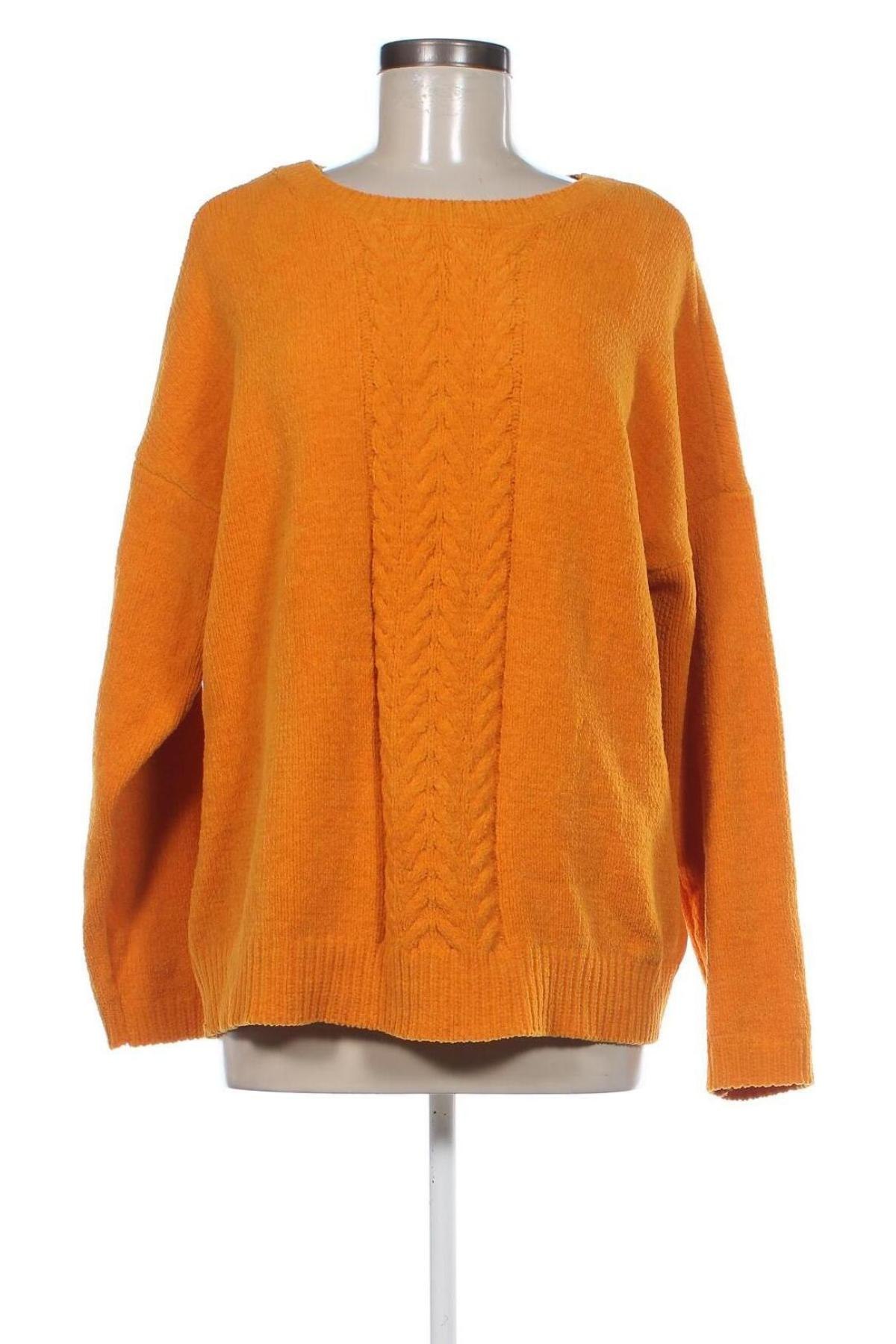 Γυναικείο πουλόβερ Janina, Μέγεθος XL, Χρώμα Πορτοκαλί, Τιμή 10,58 €