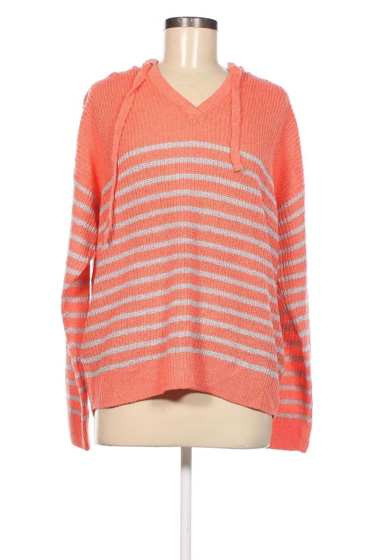 Damenpullover Jean Pascale, Größe M, Farbe Orange, Preis 15,68 €