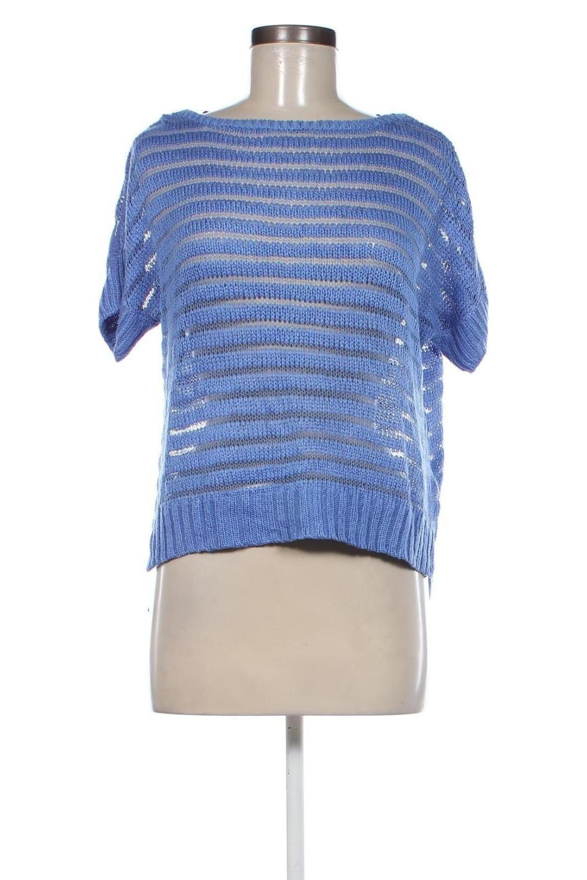 Дамски пуловер Jean Pascale, Размер M, Цвят Син, Цена 5,80 лв.