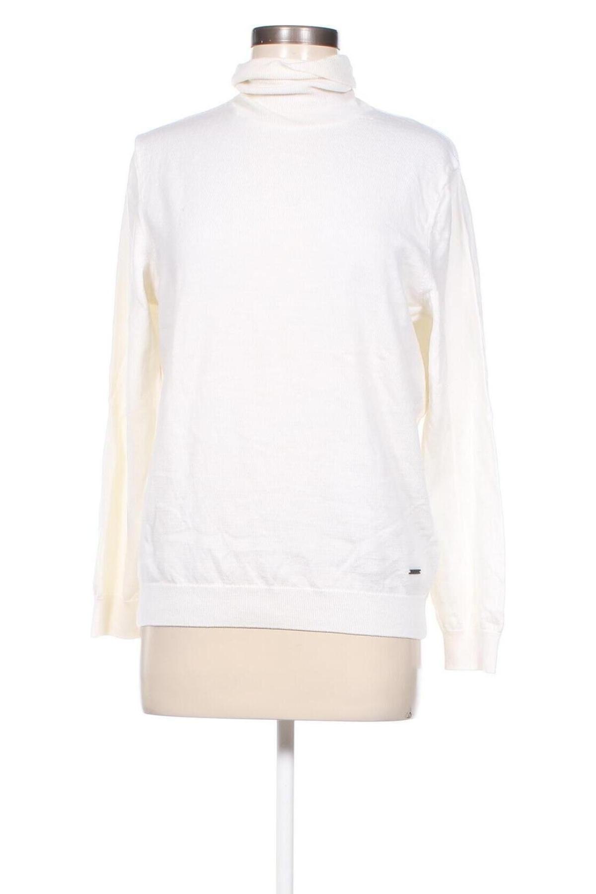 Γυναικείο πουλόβερ Joop!, Μέγεθος L, Χρώμα Λευκό, Τιμή 91,30 €