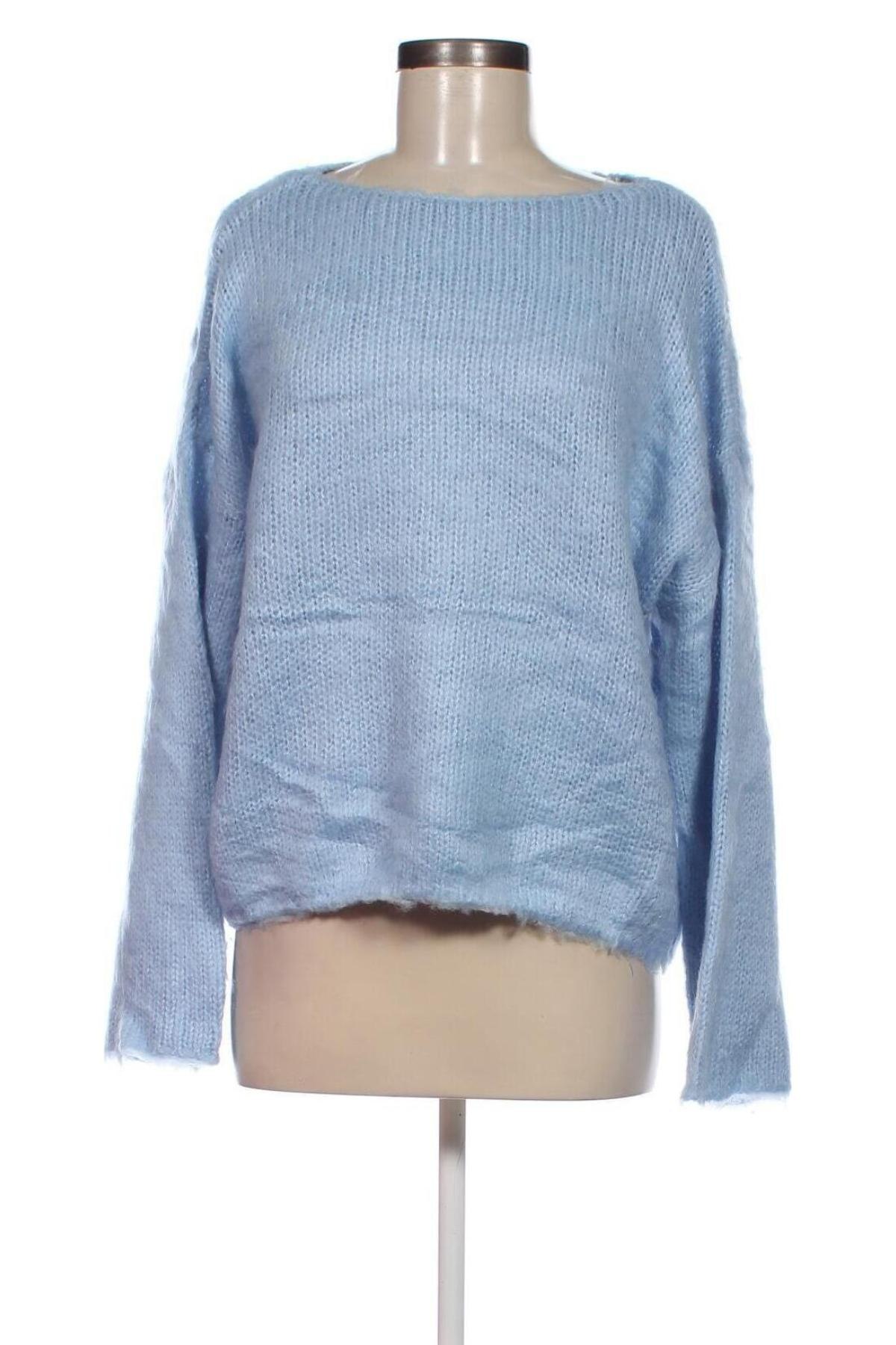 Damenpullover JustFashionNow, Größe M, Farbe Blau, Preis 9,89 €