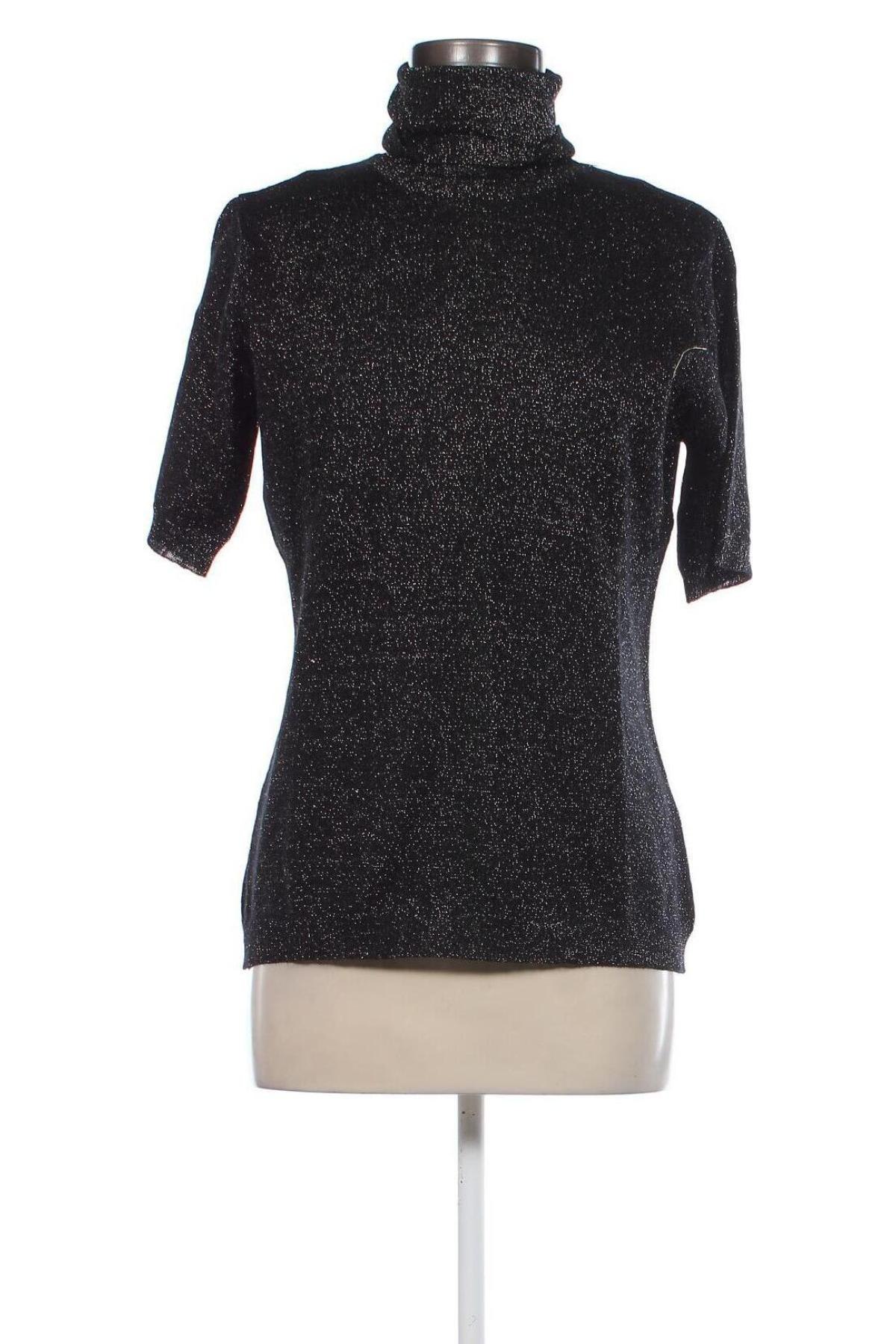 Дамски пуловер Lalique, Размер M, Цвят Черен, Цена 13,72 лв.