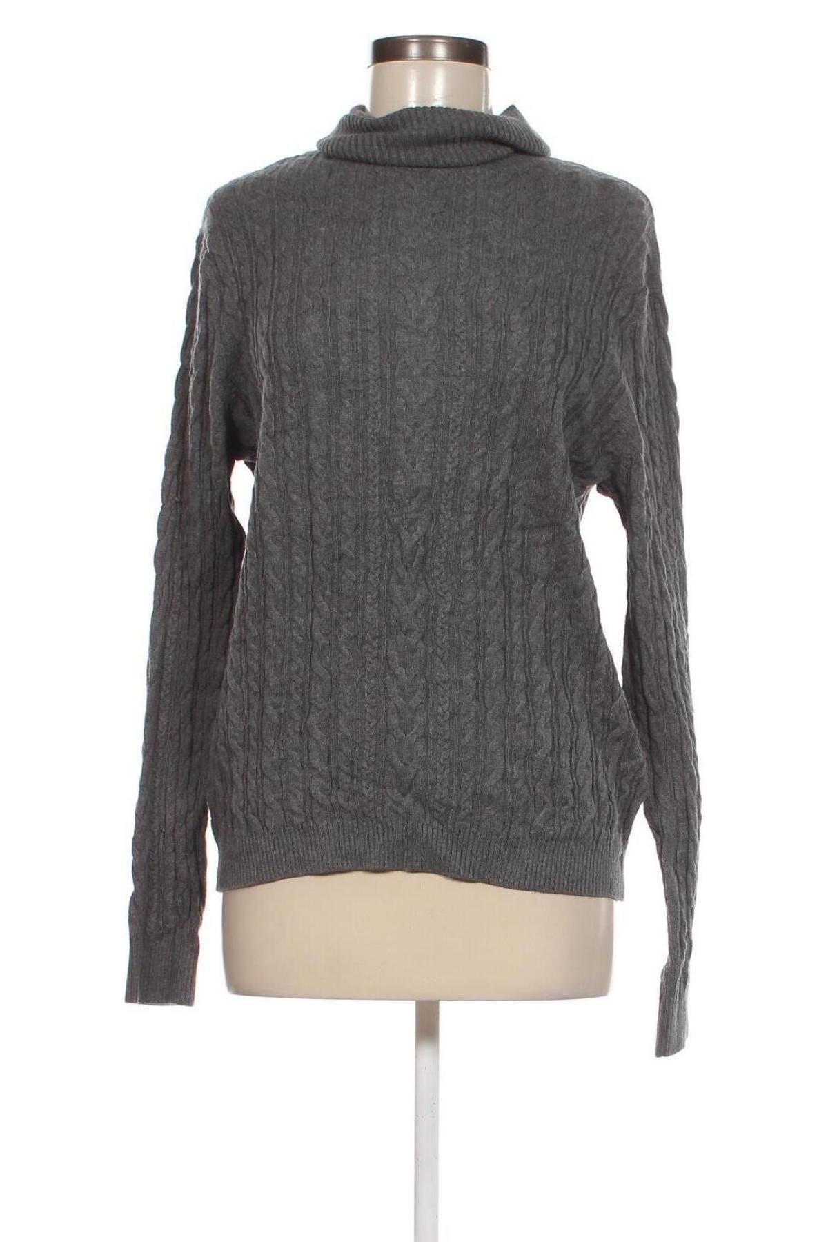 Damenpullover Lands' End, Größe L, Farbe Grau, Preis € 9,89