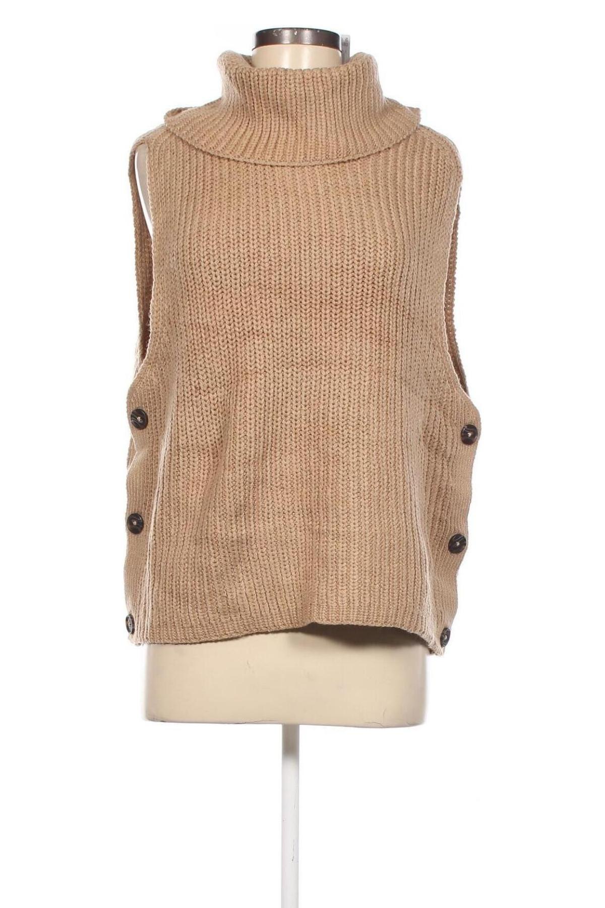 Damenpullover Laura Torelli, Größe L, Farbe Beige, Preis € 9,89