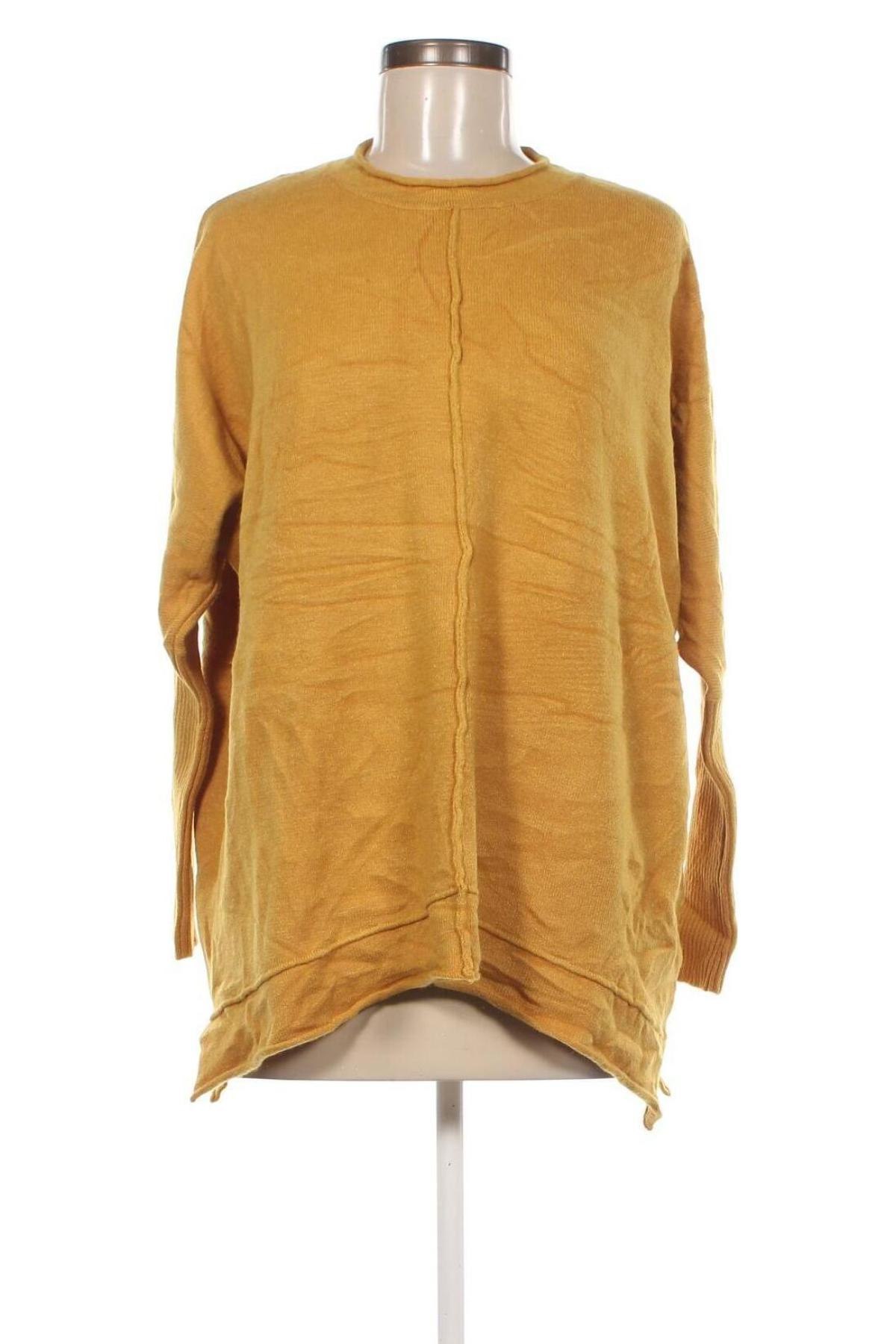Γυναικείο πουλόβερ Maglieria Veneta, Μέγεθος L, Χρώμα Κίτρινο, Τιμή 9,33 €