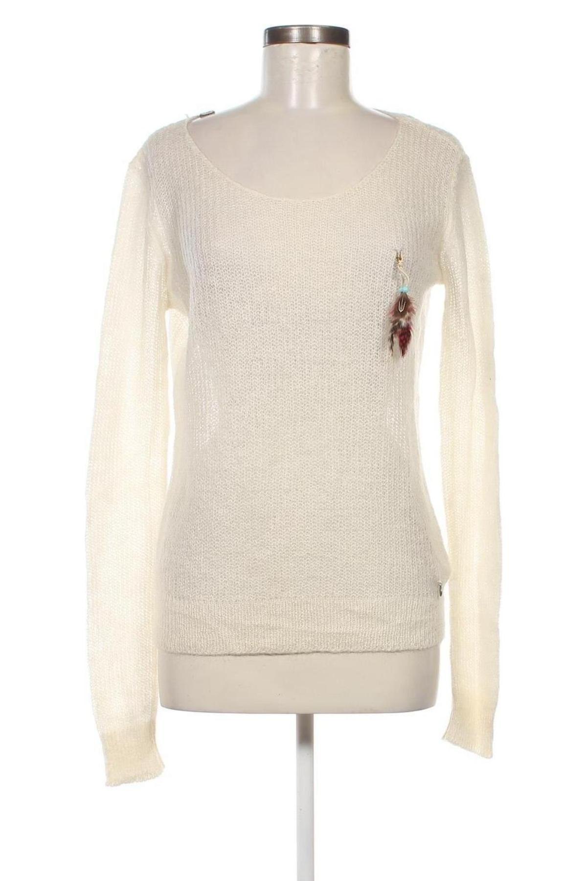 Damski sweter Maison Scotch, Rozmiar S, Kolor ecru, Cena 190,38 zł