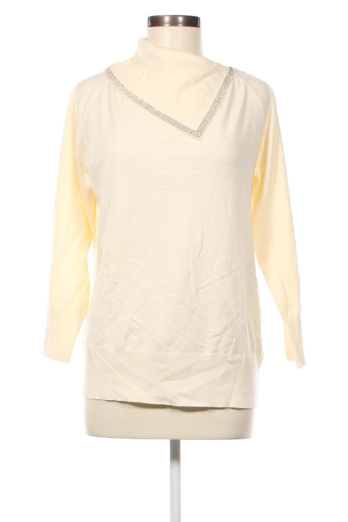 Γυναικείο πουλόβερ Maloo, Μέγεθος L, Χρώμα Εκρού, Τιμή 26,46 €
