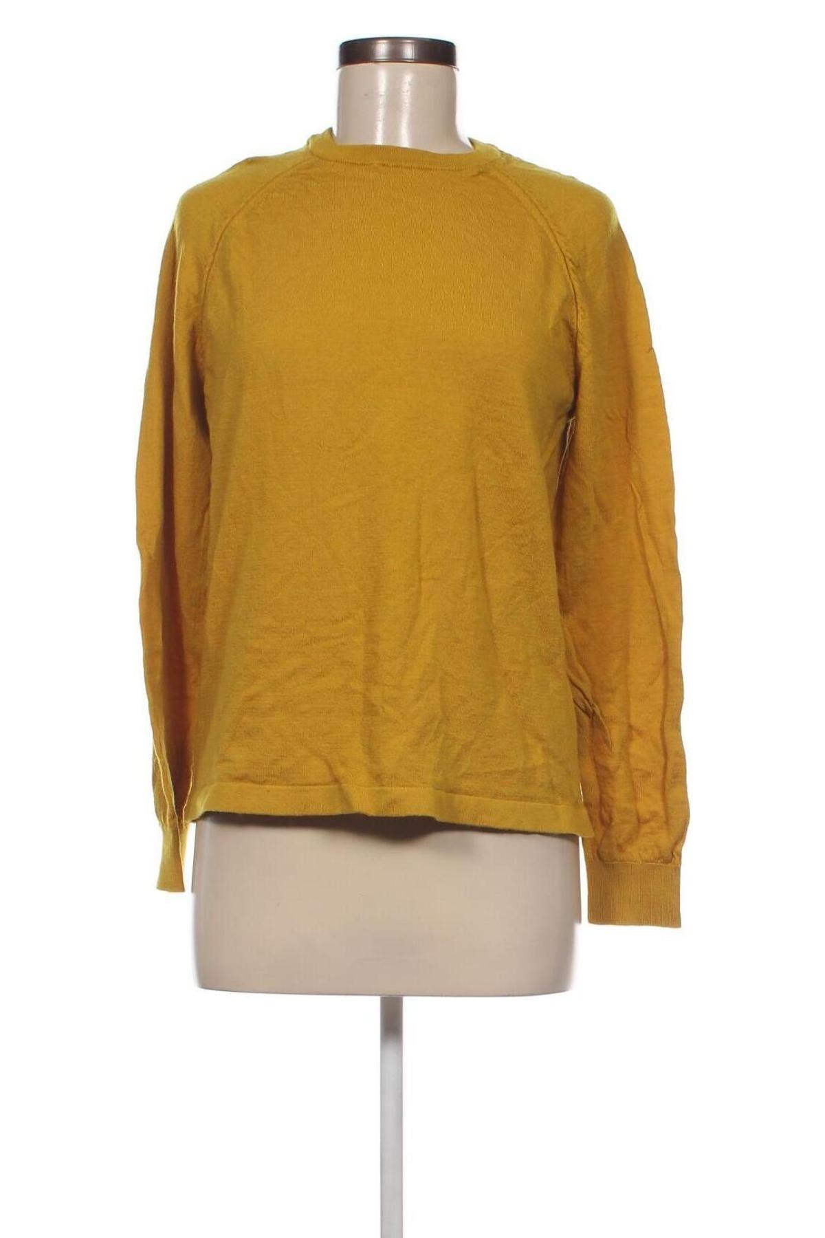Дамски пуловер Mango, Размер L, Цвят Жълт, Цена 14,04 лв.
