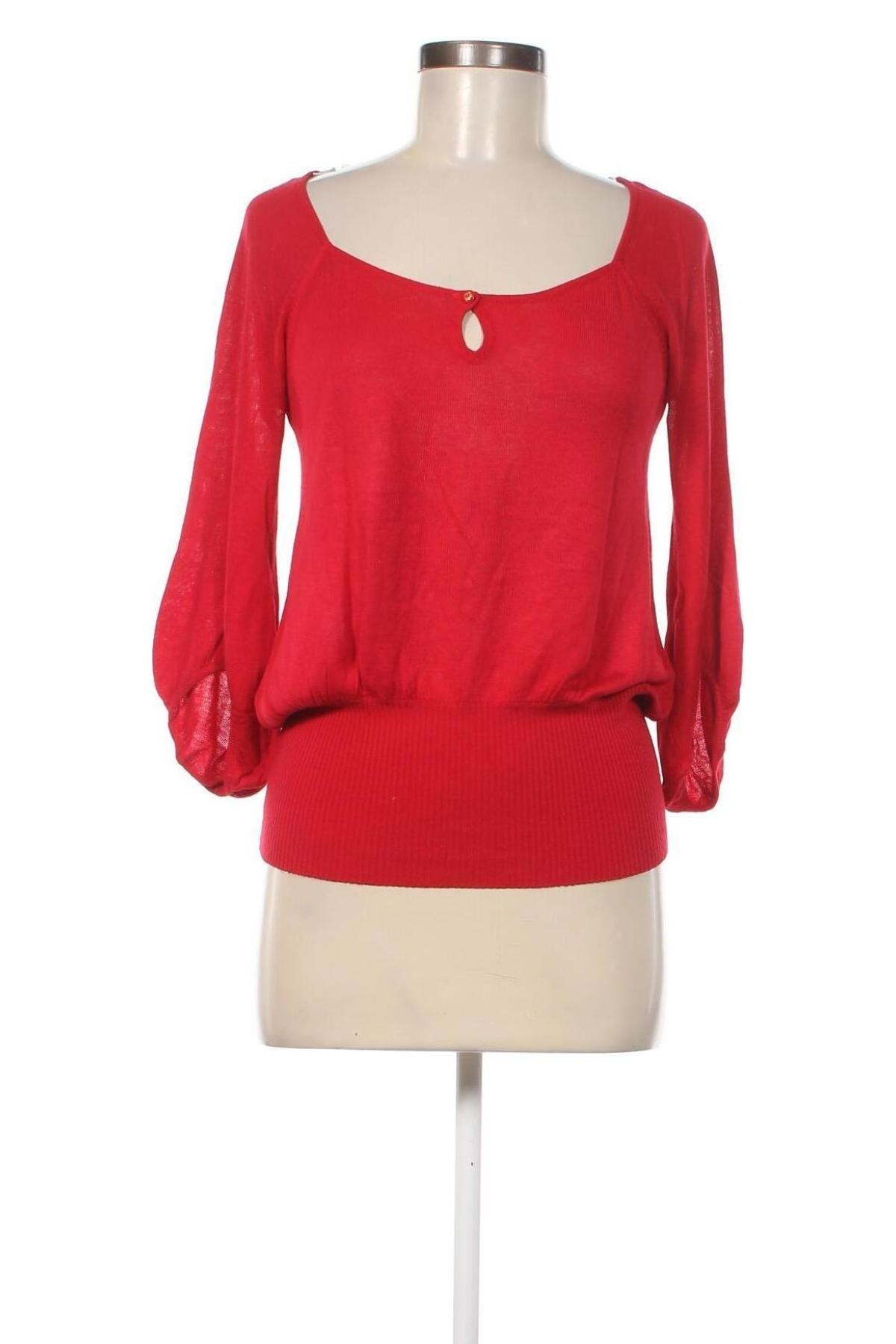 Дамски пуловер Mango, Размер M, Цвят Червен, Цена 15,37 лв.