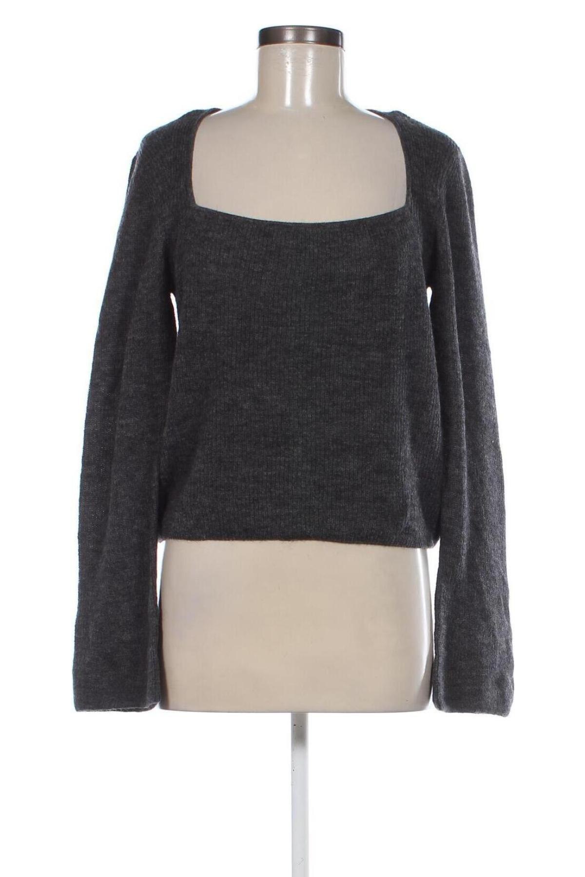 Damenpullover Massimo Dutti, Größe L, Farbe Grau, Preis 25,88 €