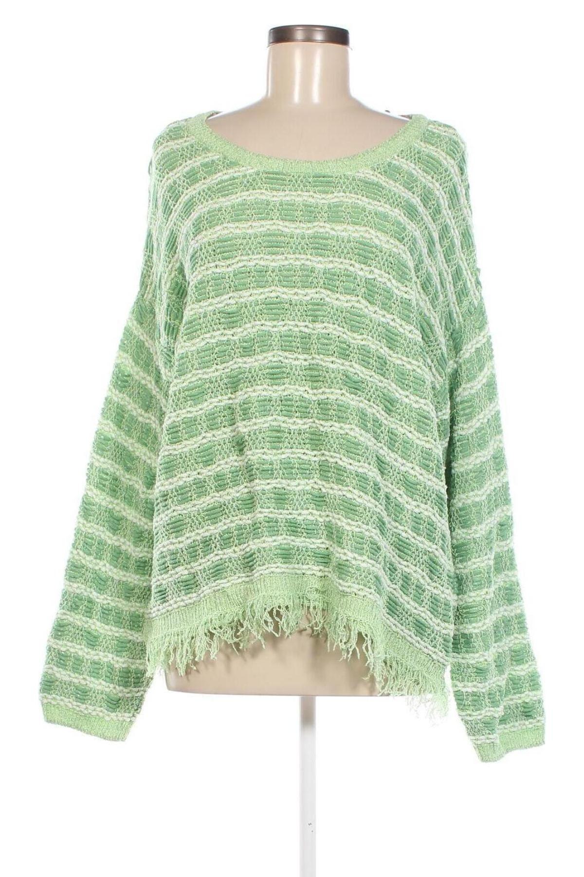 Γυναικείο πουλόβερ More & More, Μέγεθος XL, Χρώμα Πράσινο, Τιμή 26,85 €