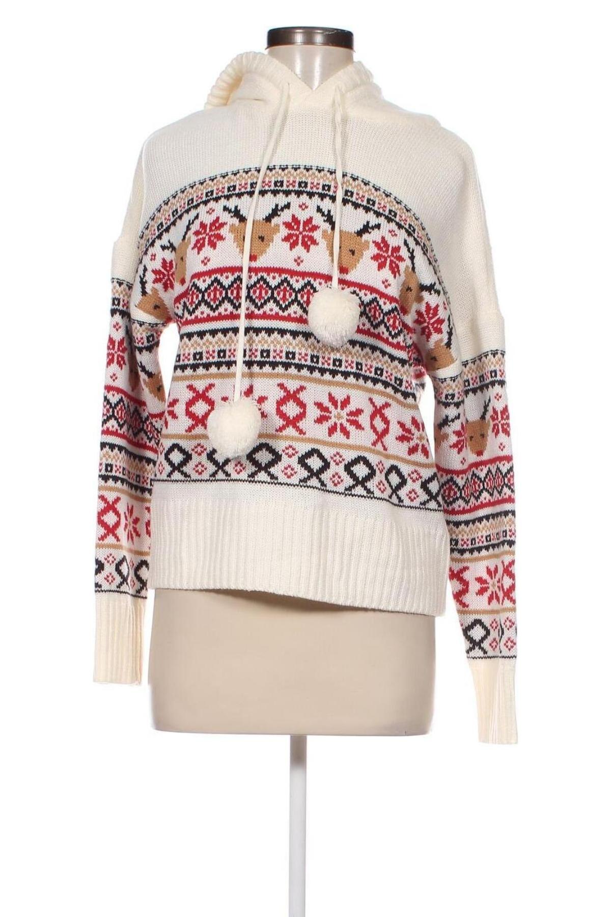 Damski sweter No Boundaries, Rozmiar L, Kolor Kolorowy, Cena 32,99 zł