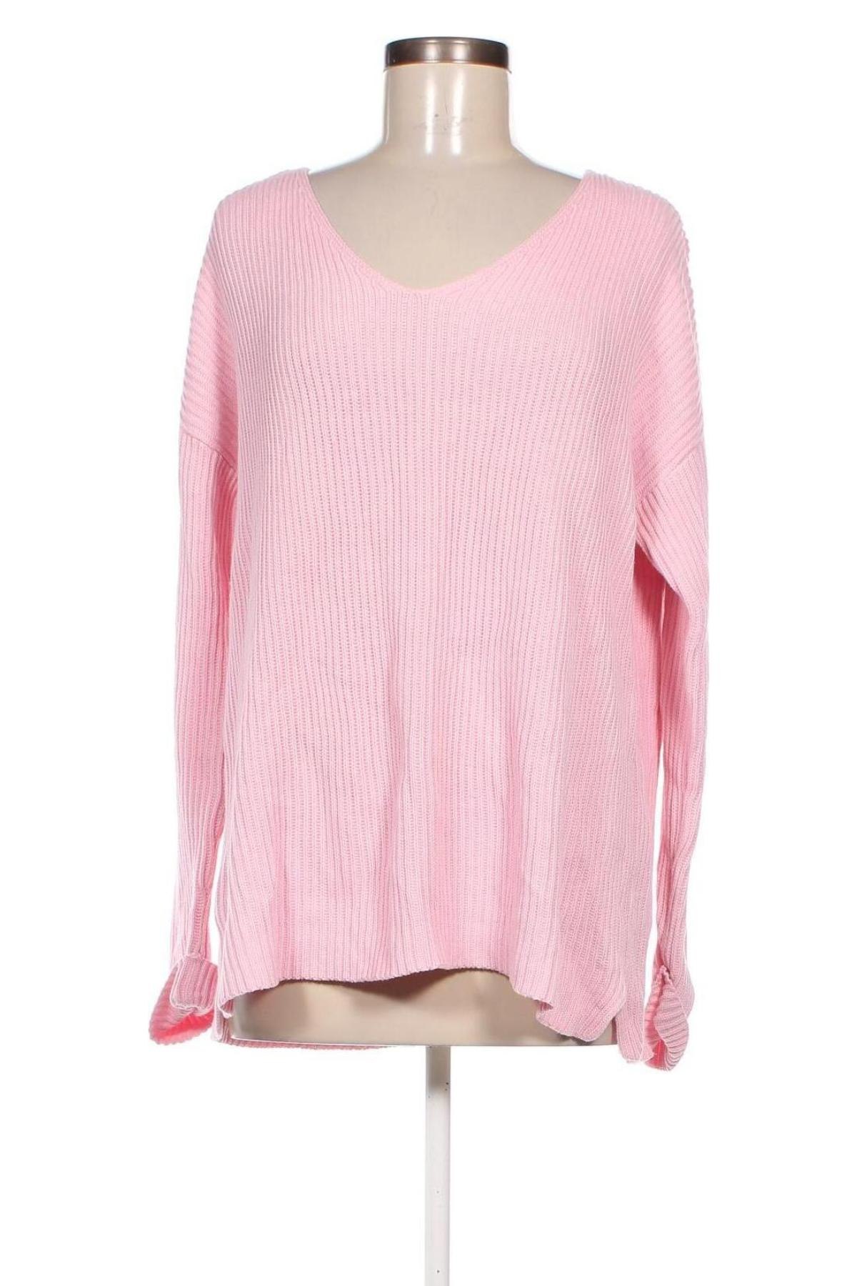 Γυναικείο πουλόβερ Peter Hahn, Μέγεθος L, Χρώμα Ρόζ , Τιμή 26,85 €