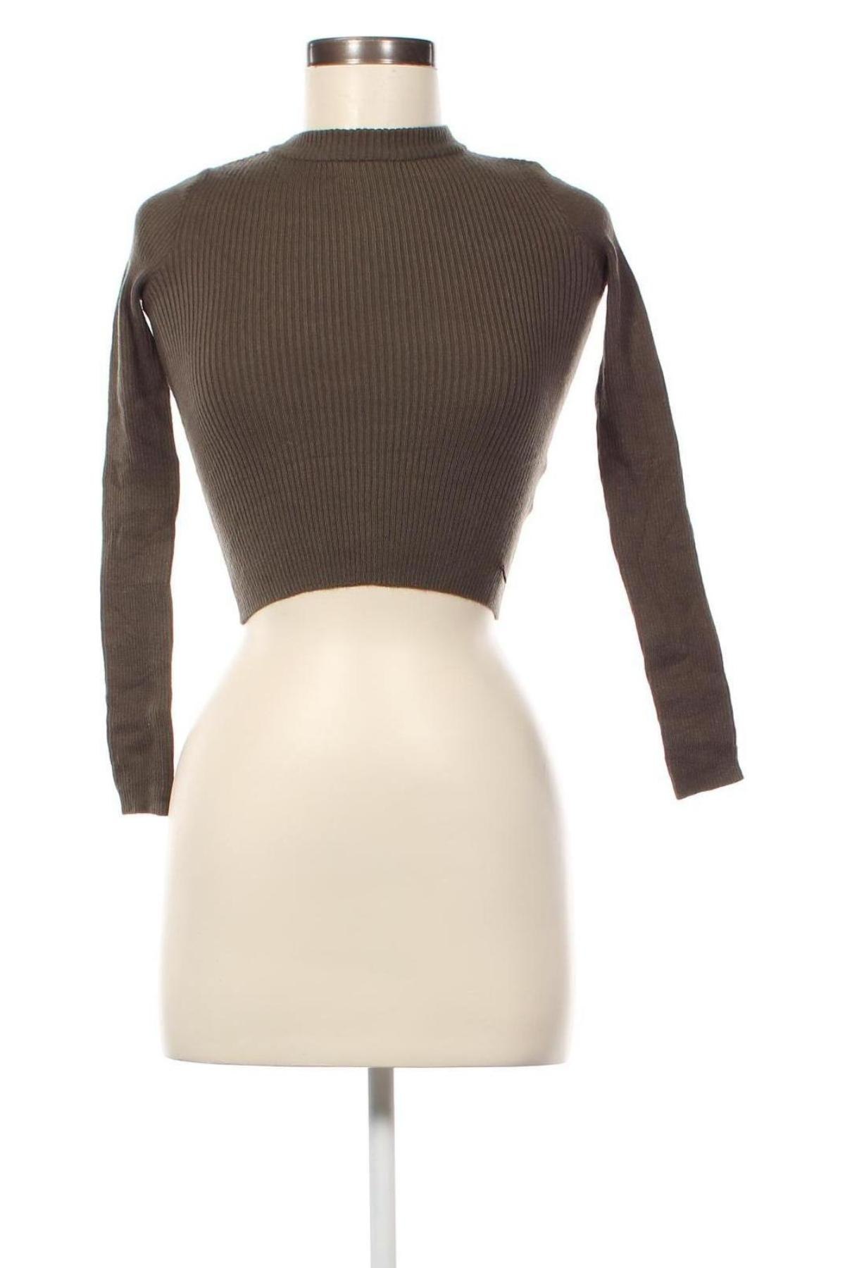 Γυναικείο πουλόβερ Pull&Bear, Μέγεθος XS, Χρώμα Πράσινο, Τιμή 8,79 €