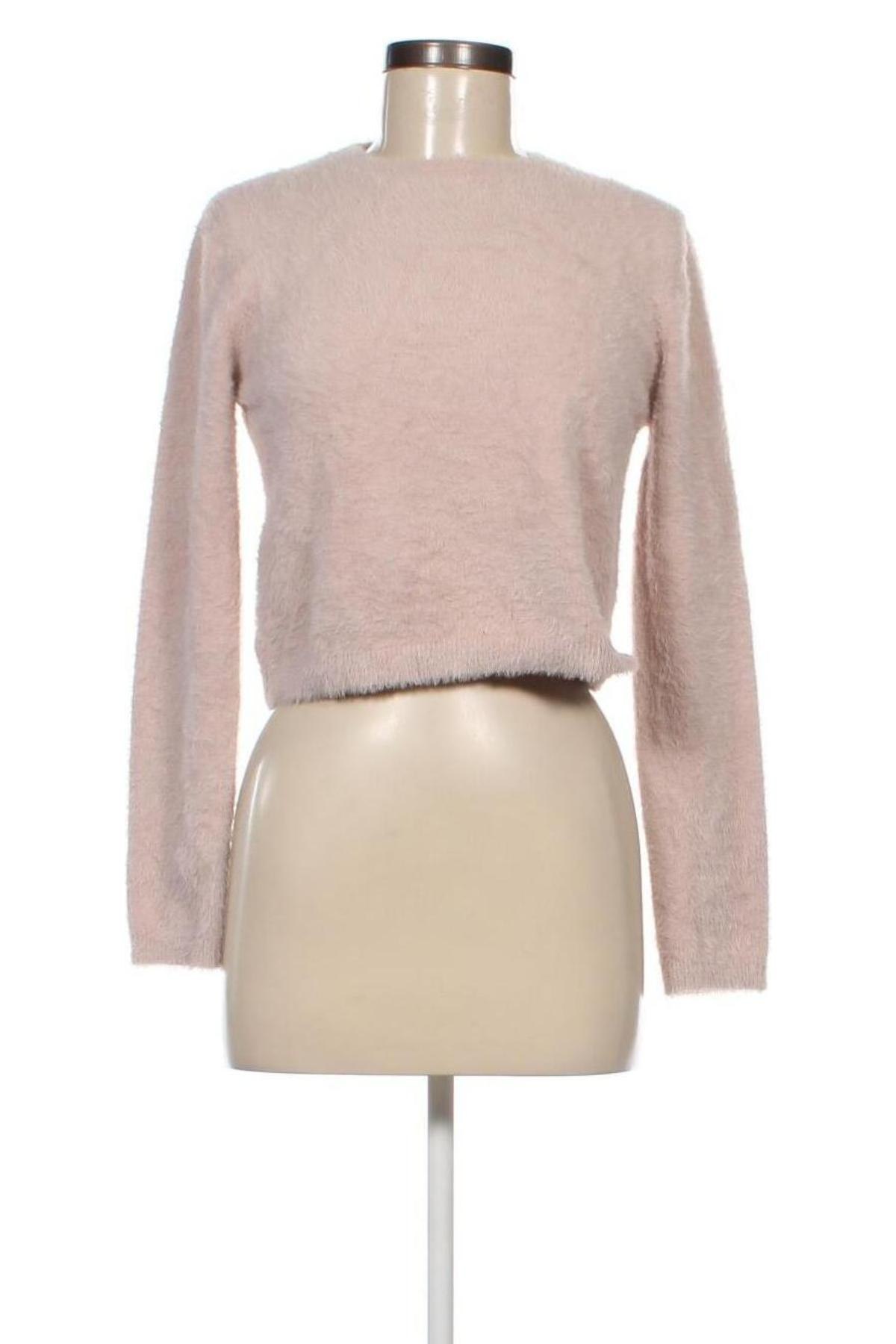 Damenpullover Pull&Bear, Größe M, Farbe Aschrosa, Preis € 9,28