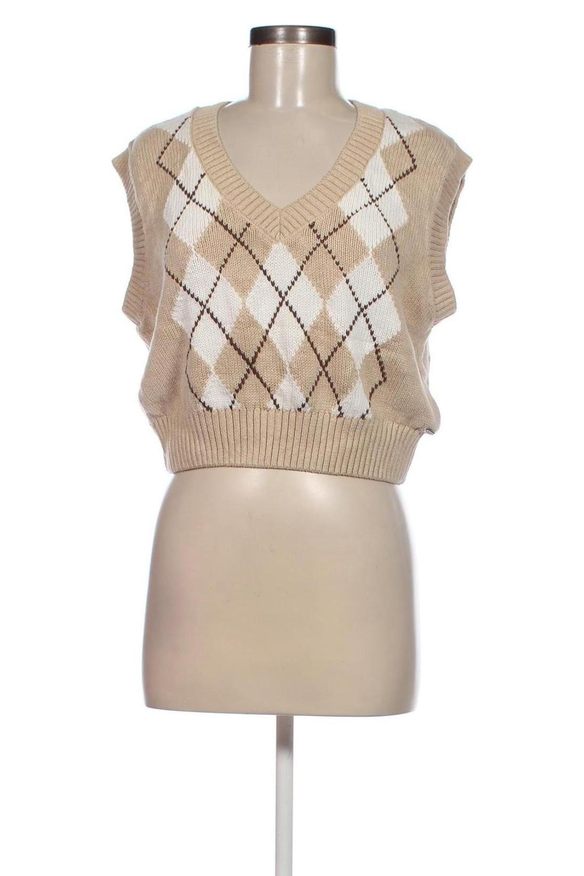 Γυναικείο πουλόβερ Pull&Bear, Μέγεθος M, Χρώμα  Μπέζ, Τιμή 4,66 €
