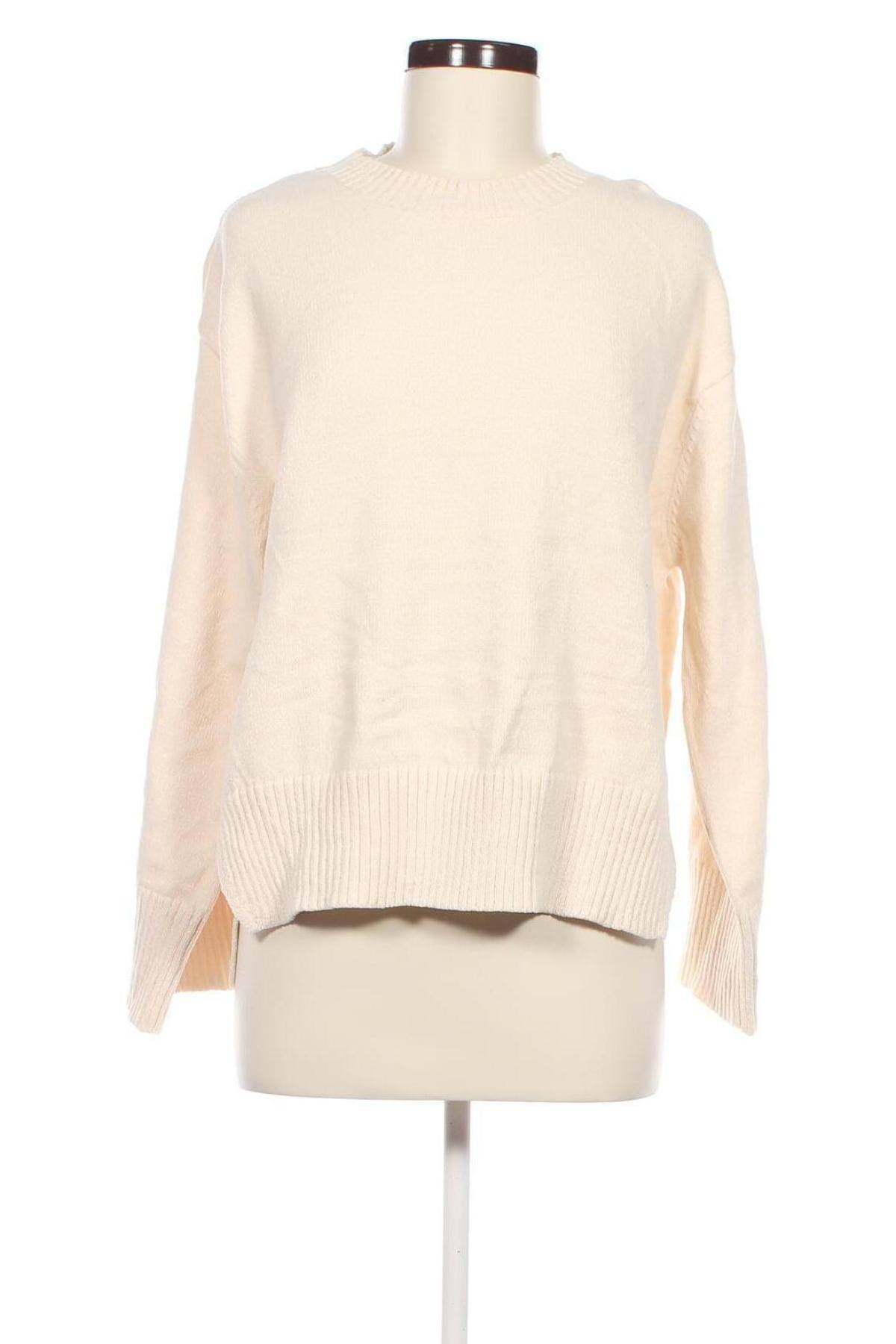 Γυναικείο πουλόβερ Pull&Bear, Μέγεθος S, Χρώμα Εκρού, Τιμή 8,25 €