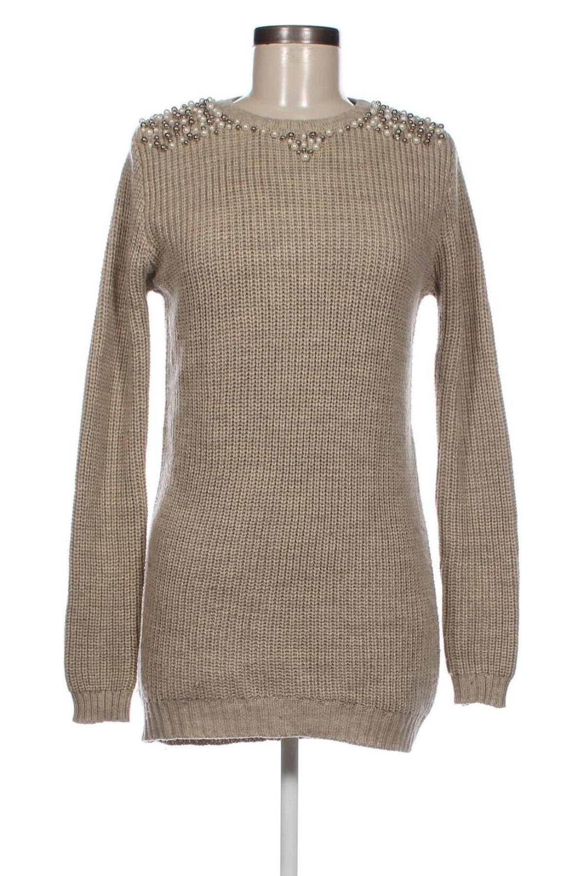 Damenpullover Pull&Bear, Größe S, Farbe Beige, Preis 11,10 €