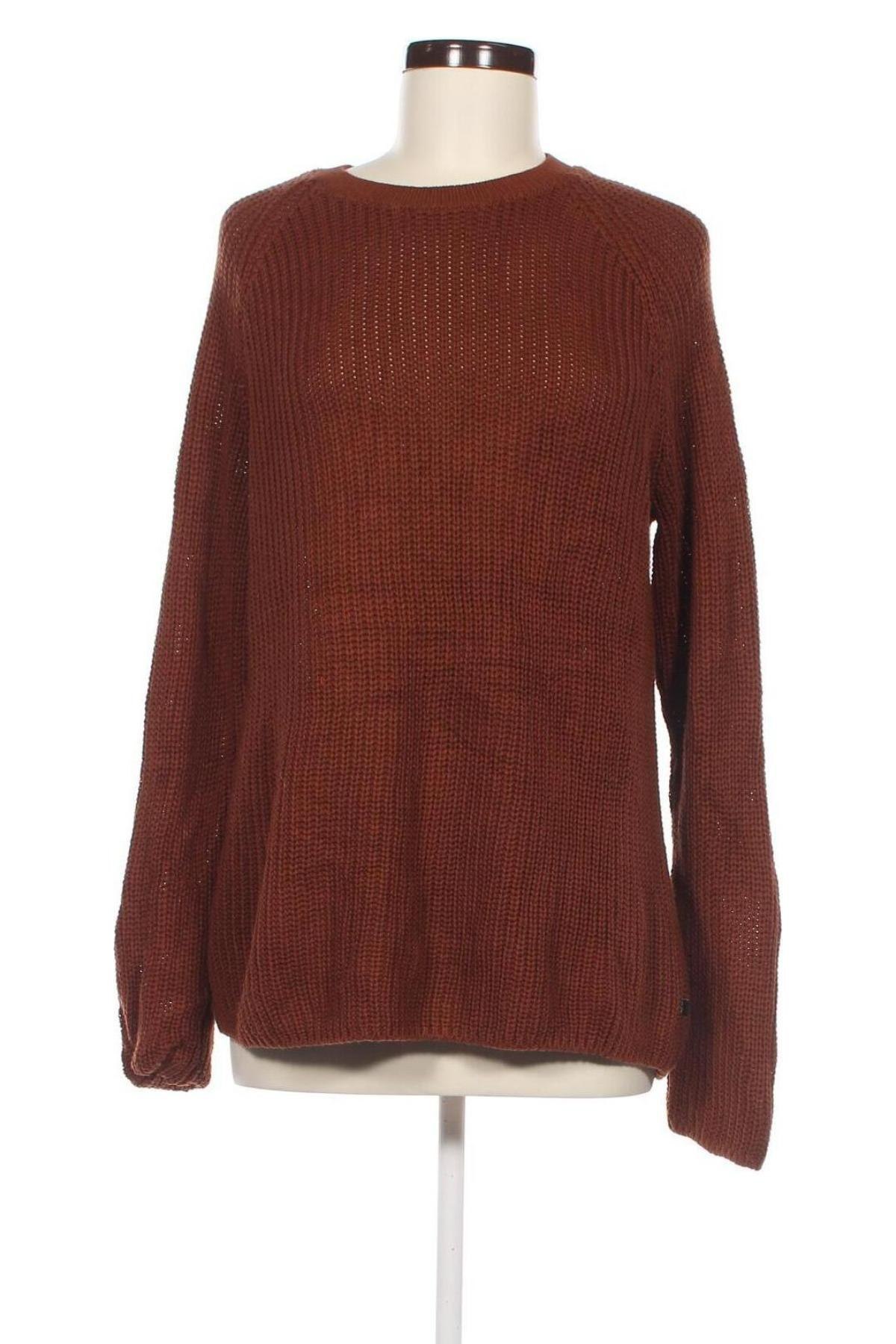 Дамски пуловер Q/S by S.Oliver, Размер XL, Цвят Кафяв, Цена 24,19 лв.