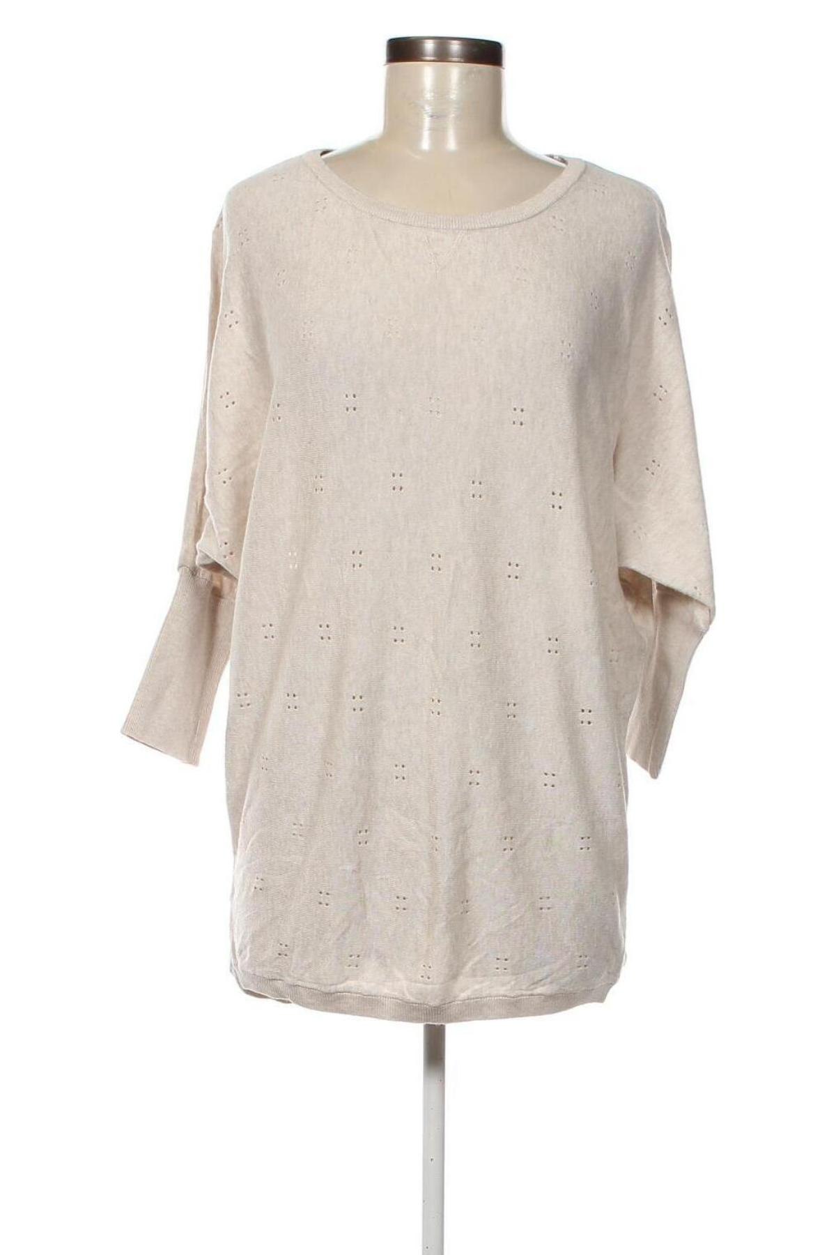 Damenpullover Qiero!, Größe M, Farbe Beige, Preis 6,08 €