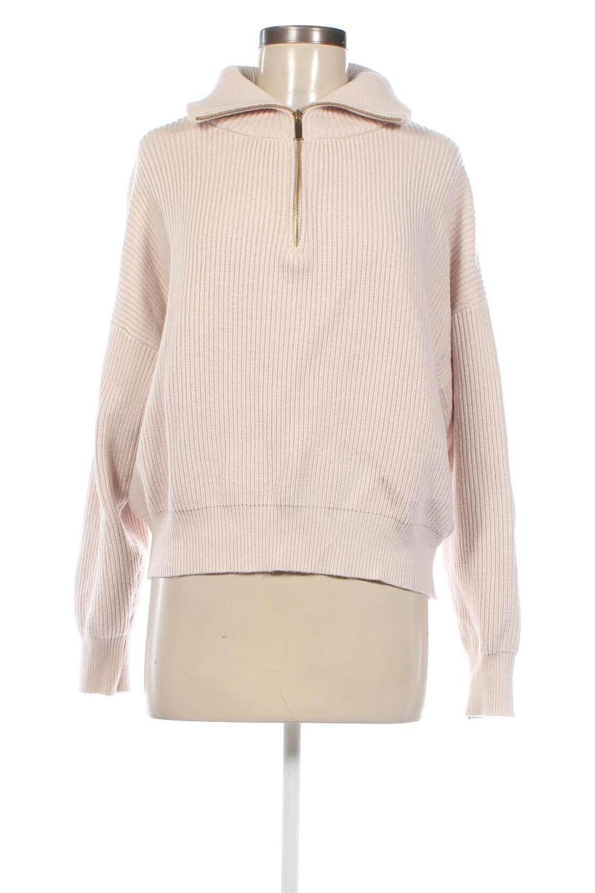 Дамски пуловер Reserved, Размер M, Цвят Бежов, Цена 17,60 лв.