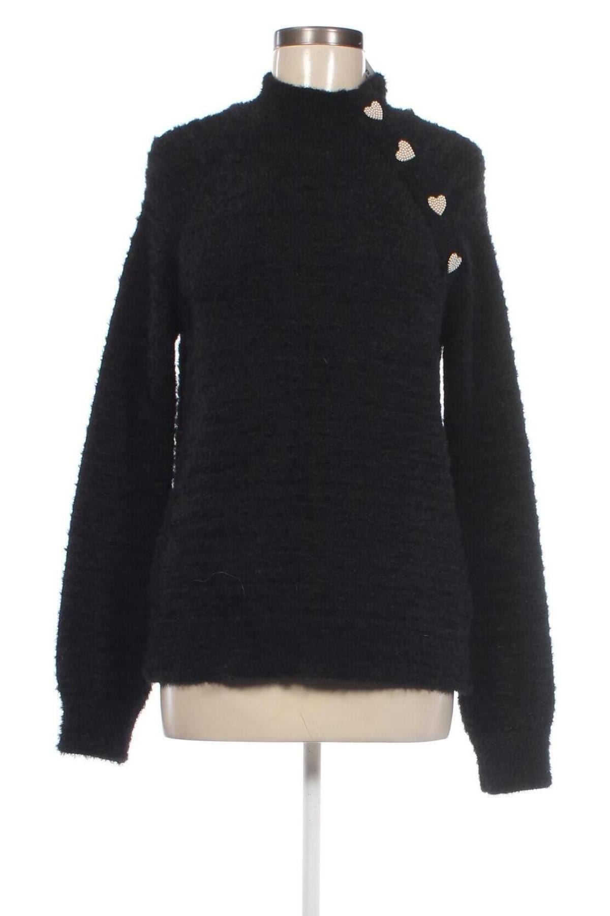 Дамски пуловер Reserved, Размер M, Цвят Черен, Цена 16,62 лв.