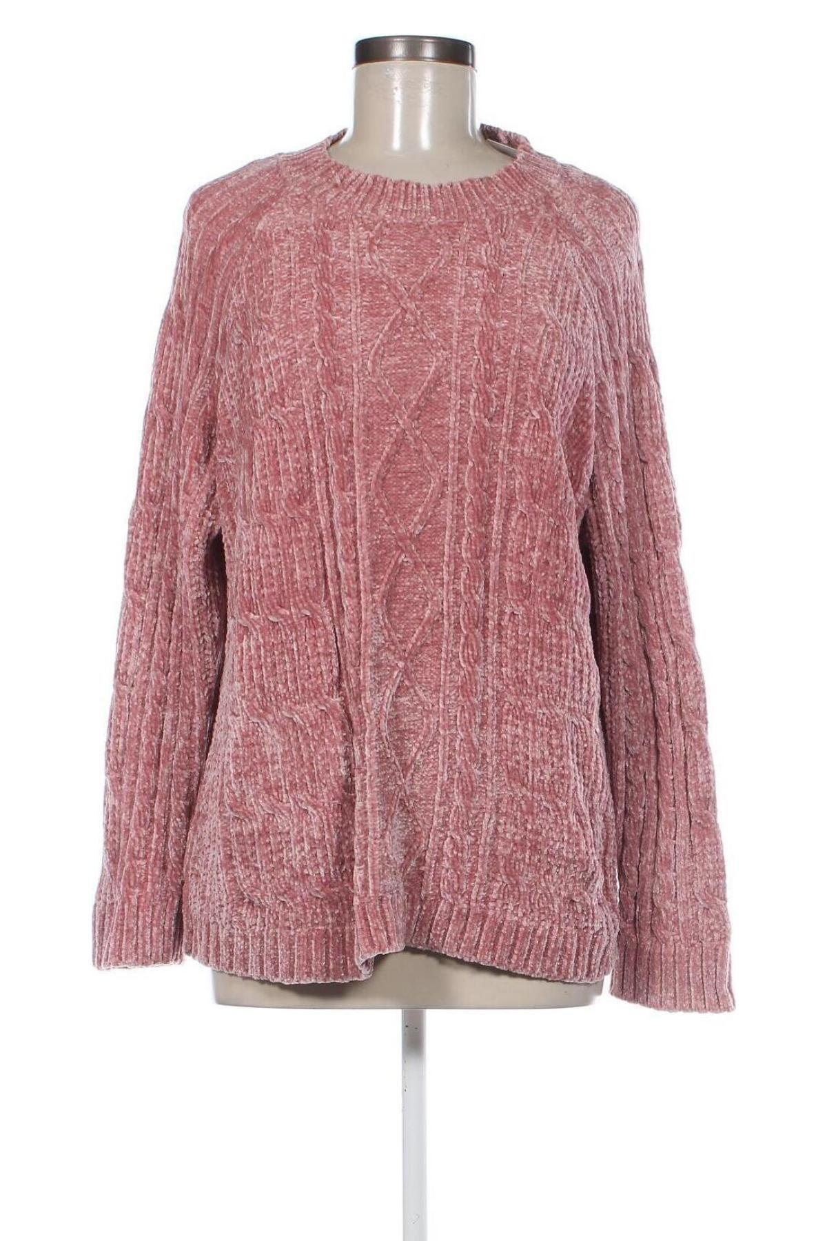 Pulover de femei Rockmans, Mărime XL, Culoare Roz, Preț 83,62 Lei