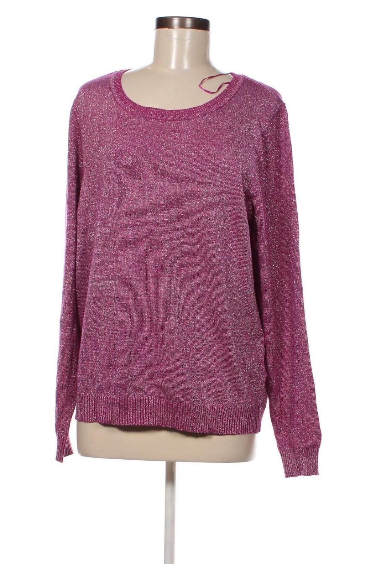 Damenpullover Rockmans, Größe L, Farbe Lila, Preis 31,71 €