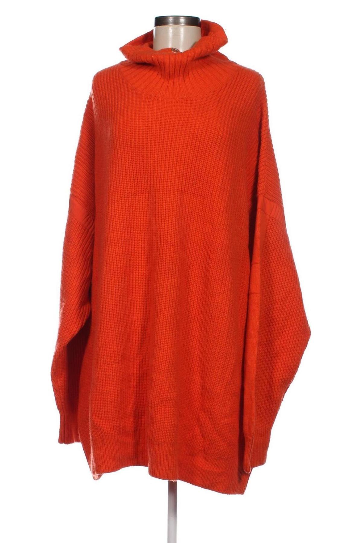 Damenpullover S.Oliver, Größe 5XL, Farbe Orange, Preis 27,10 €