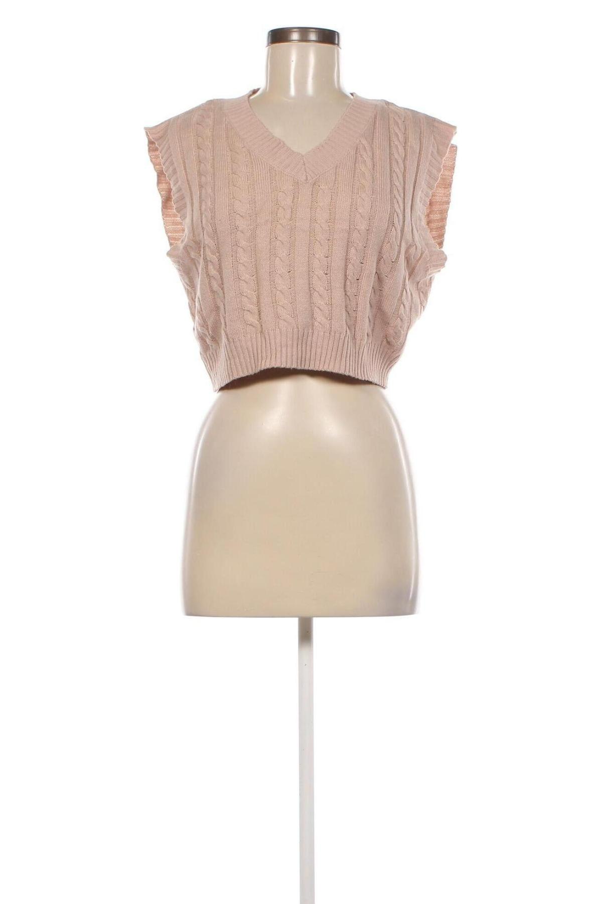 Damenpullover SHEIN, Größe L, Farbe Beige, Preis 7,29 €