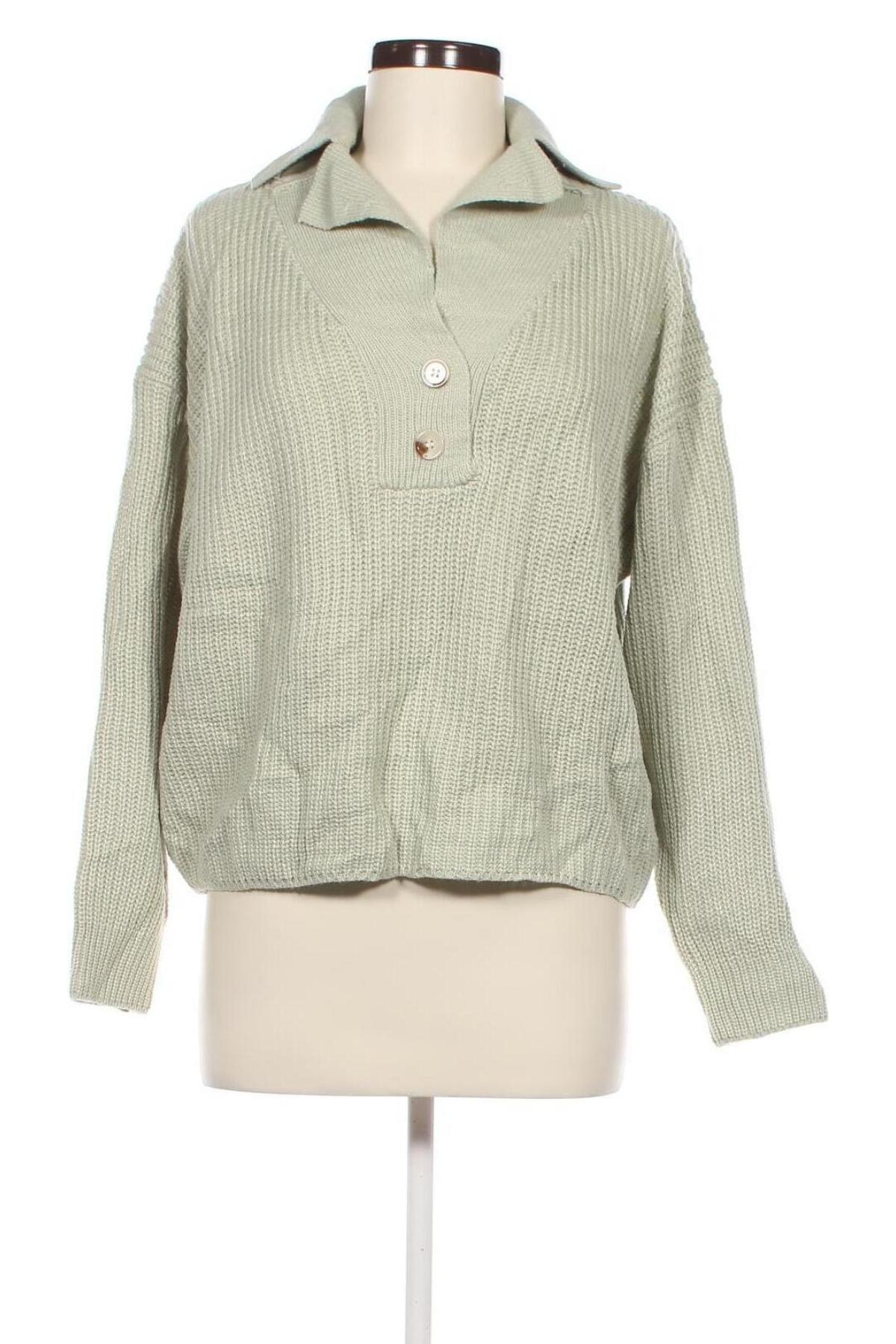 Γυναικείο πουλόβερ SHEIN, Μέγεθος L, Χρώμα Πράσινο, Τιμή 8,79 €